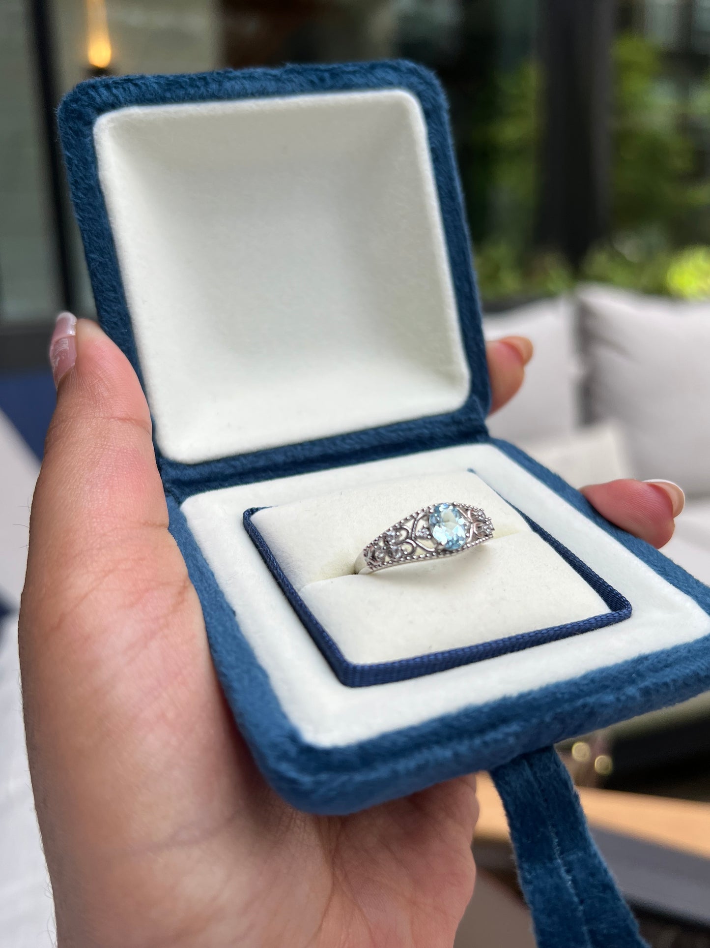 Harper Ring Topaz