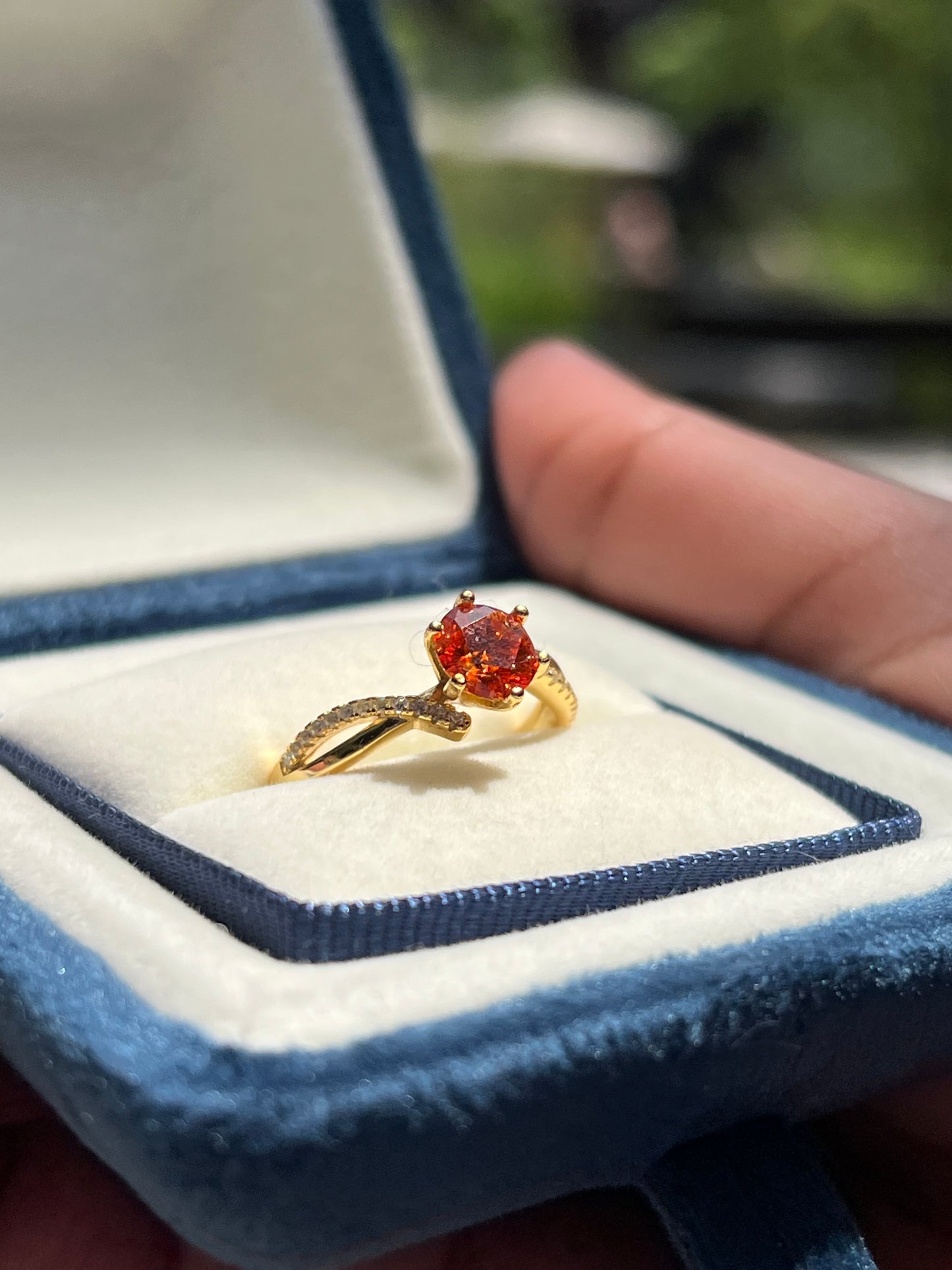 Angie Ring Moissanite