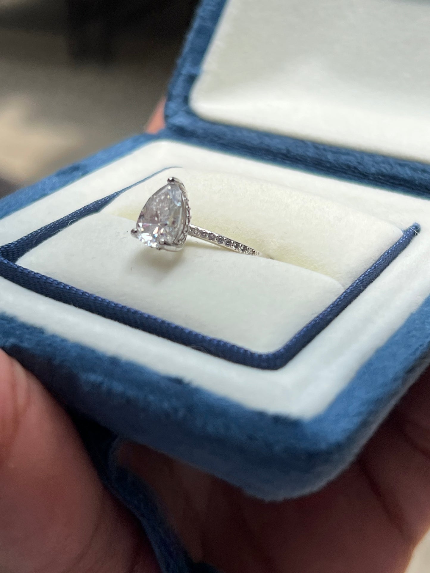 Beth Ring Moissanite
