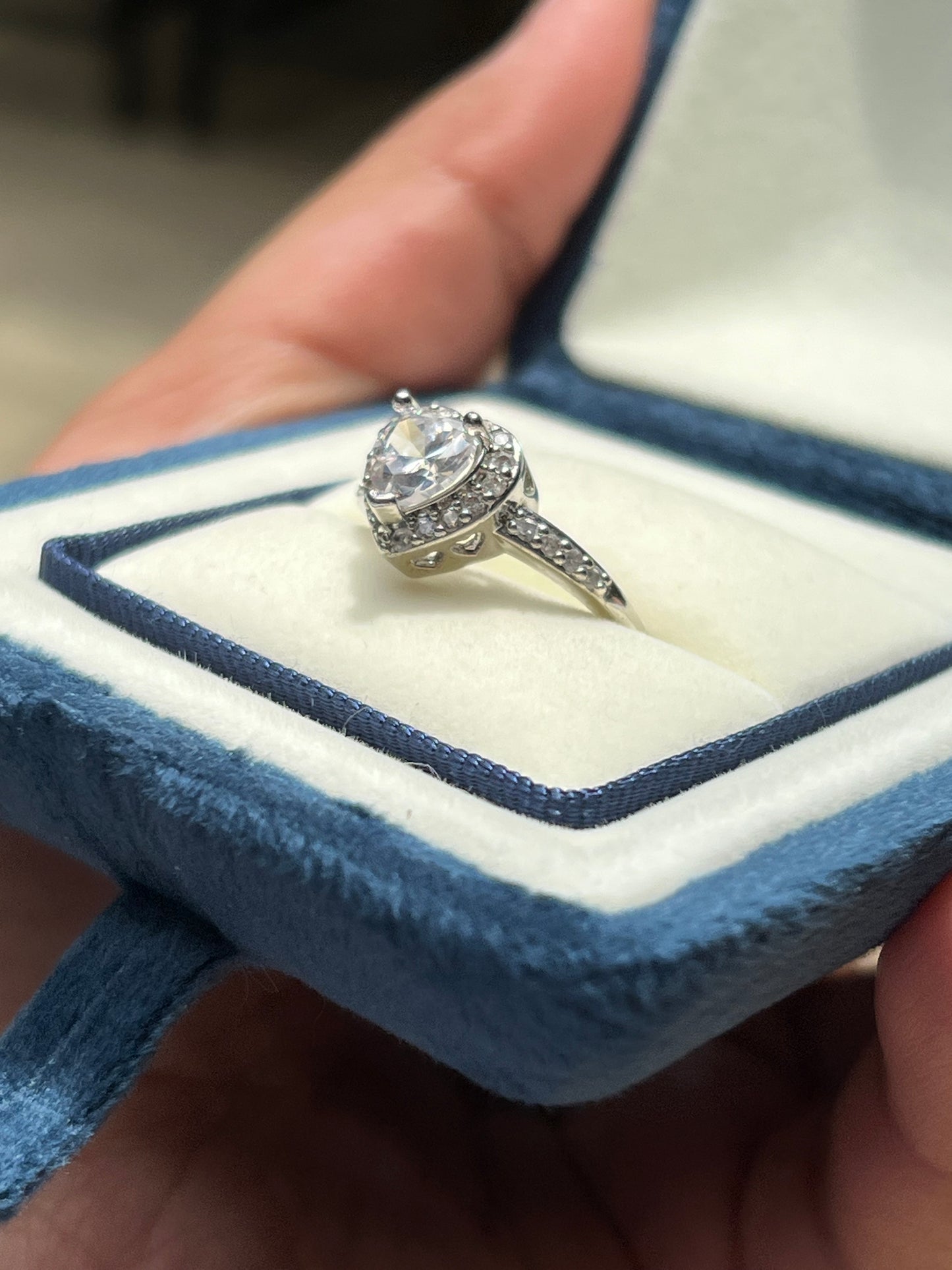 Hannah Ring Moissanite