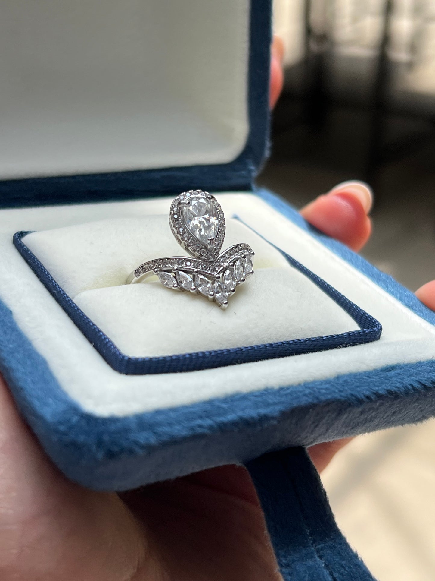 Jenna Ring Moissanite