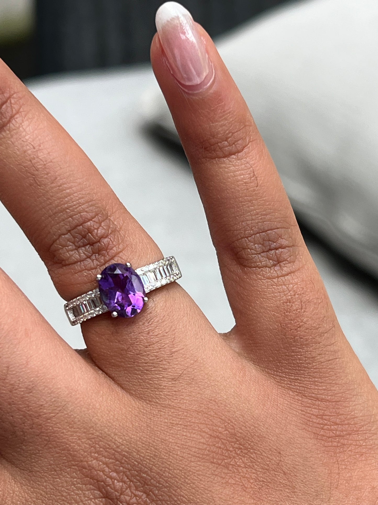 Courtney Ring Amethyst