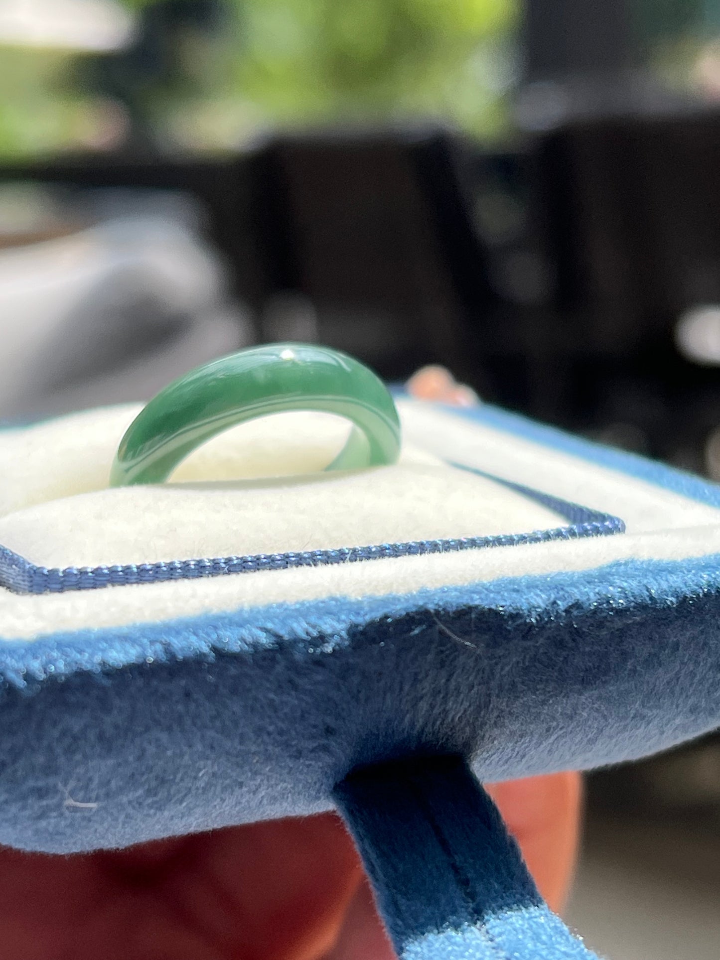 Evergreen Jadeite Ring