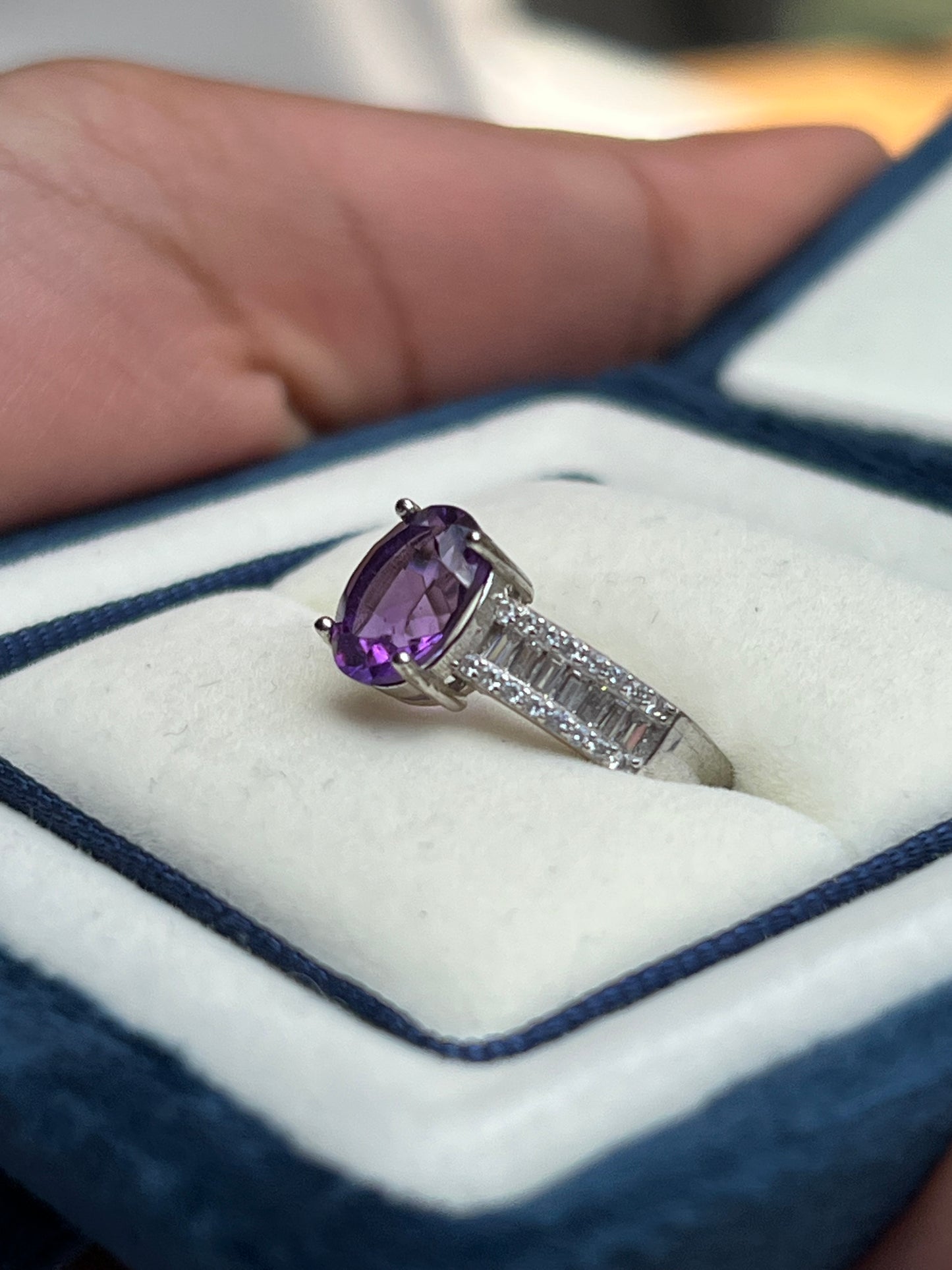 Courtney Ring Amethyst