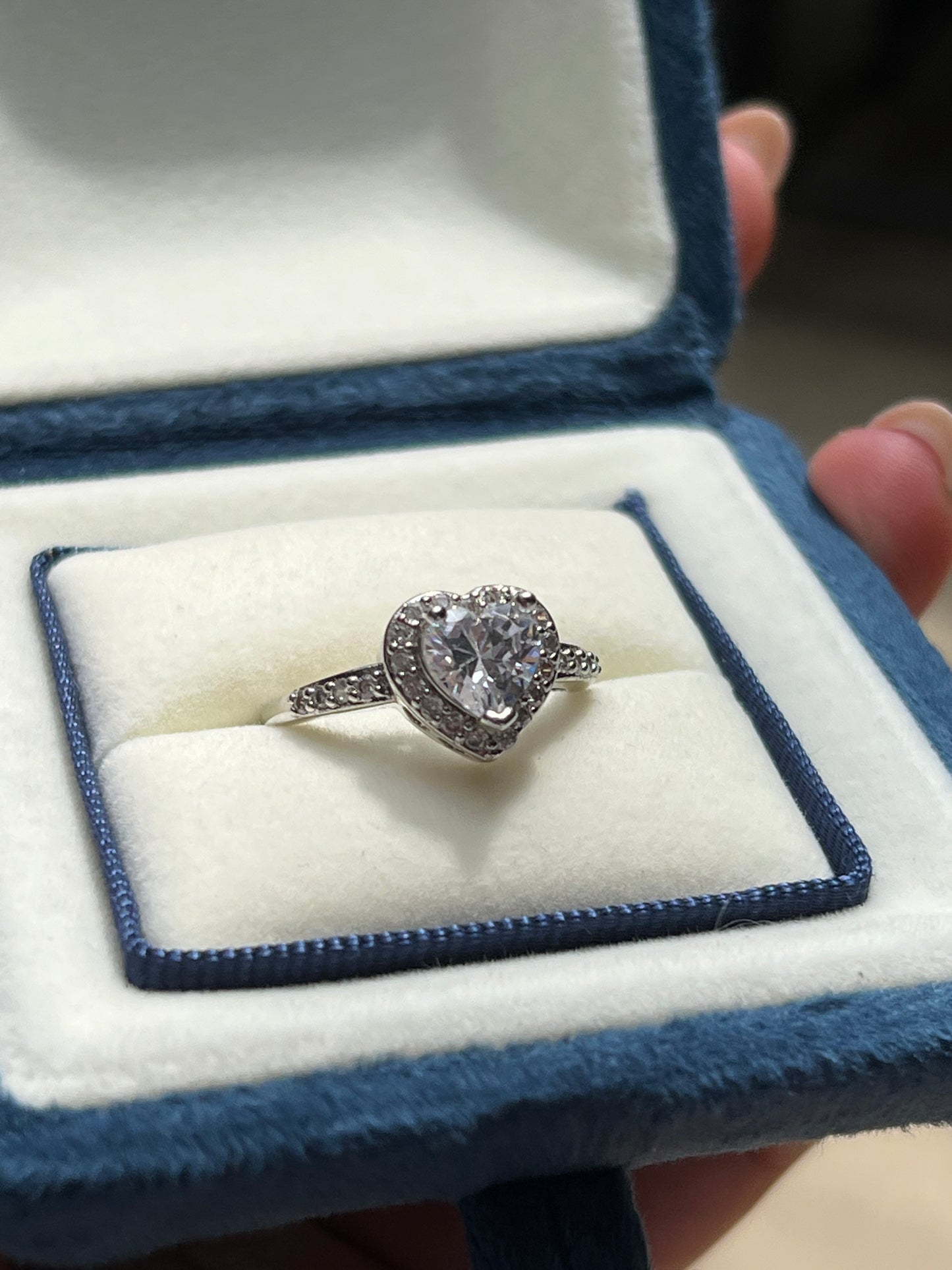 Hannah Ring Moissanite