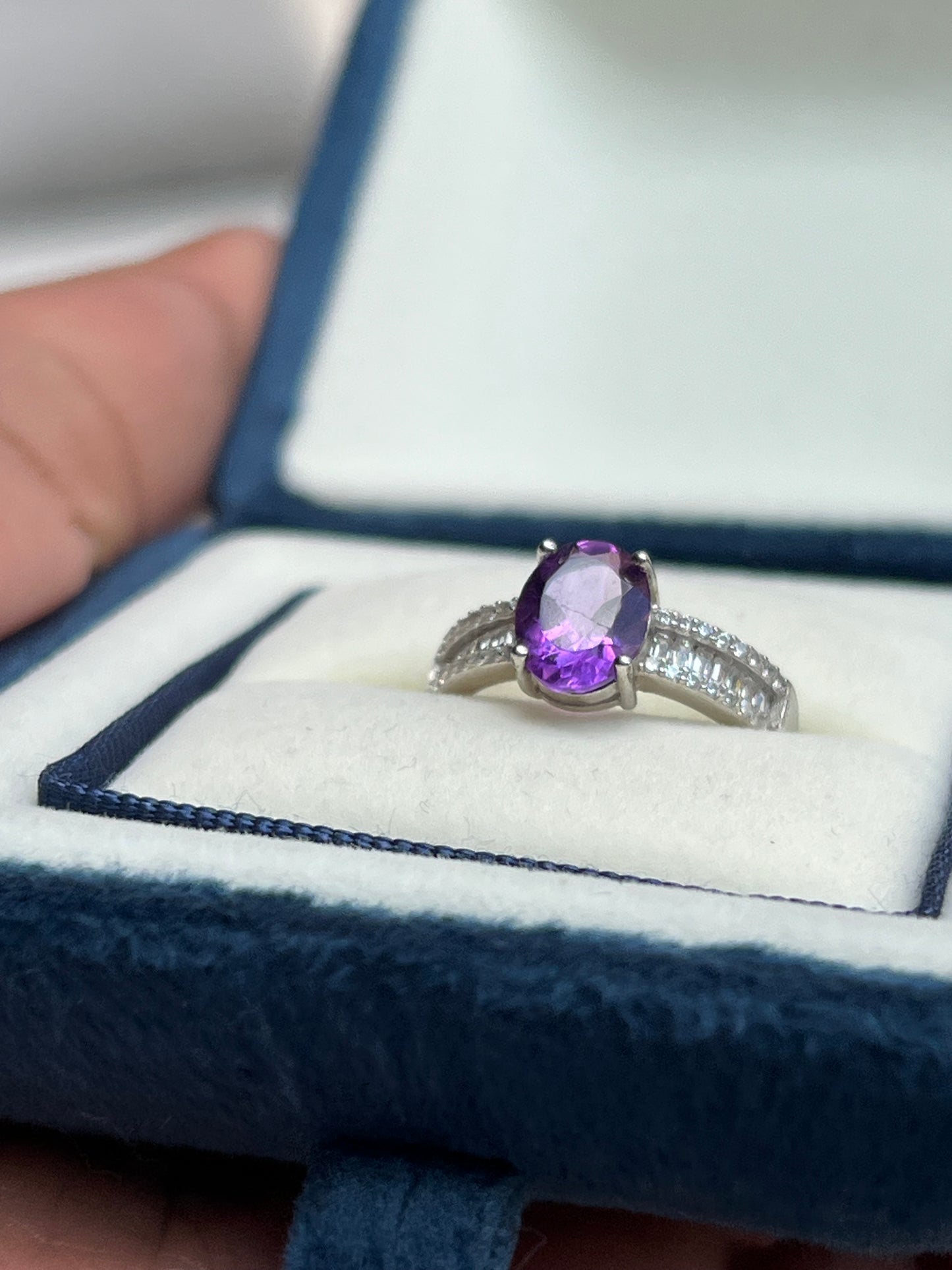 Courtney Ring Amethyst