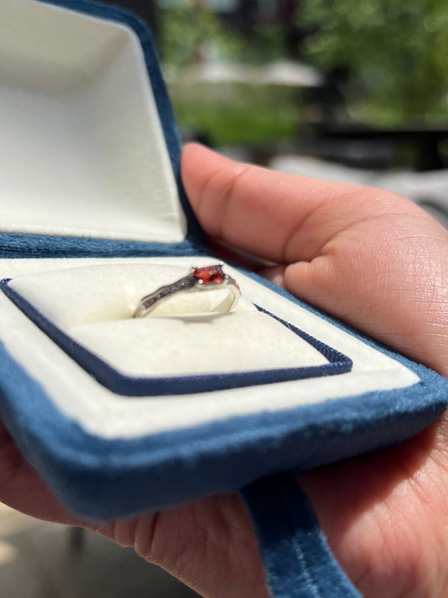 Brynn Ring Garnet