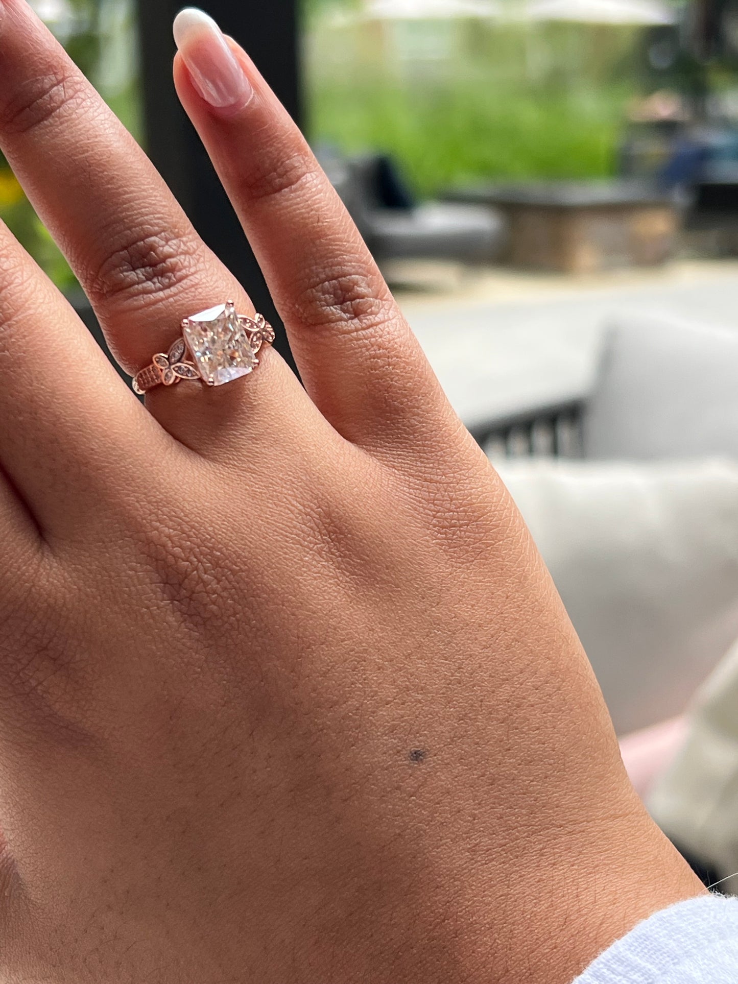 Melissa Ring Moissanite