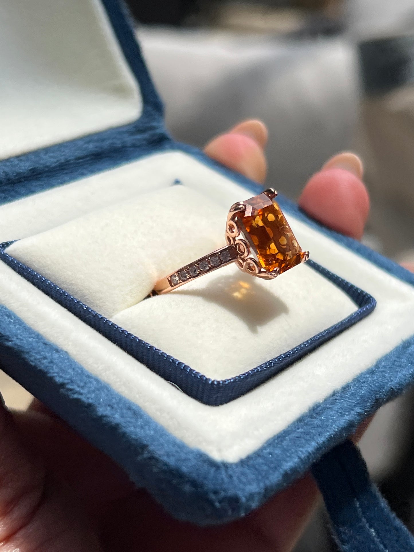 Cecelia Ring Citrine