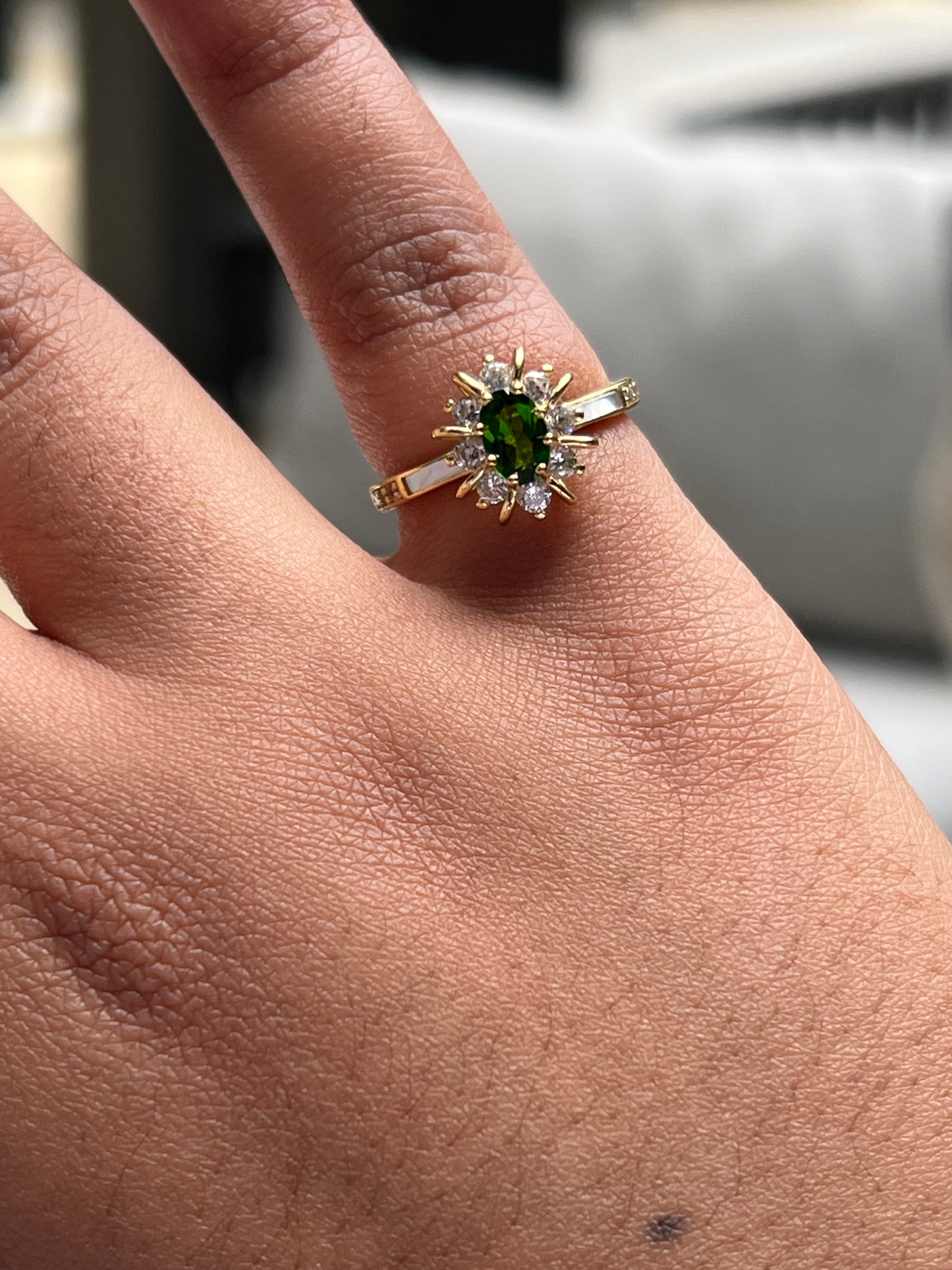 Jules Ring Diopside