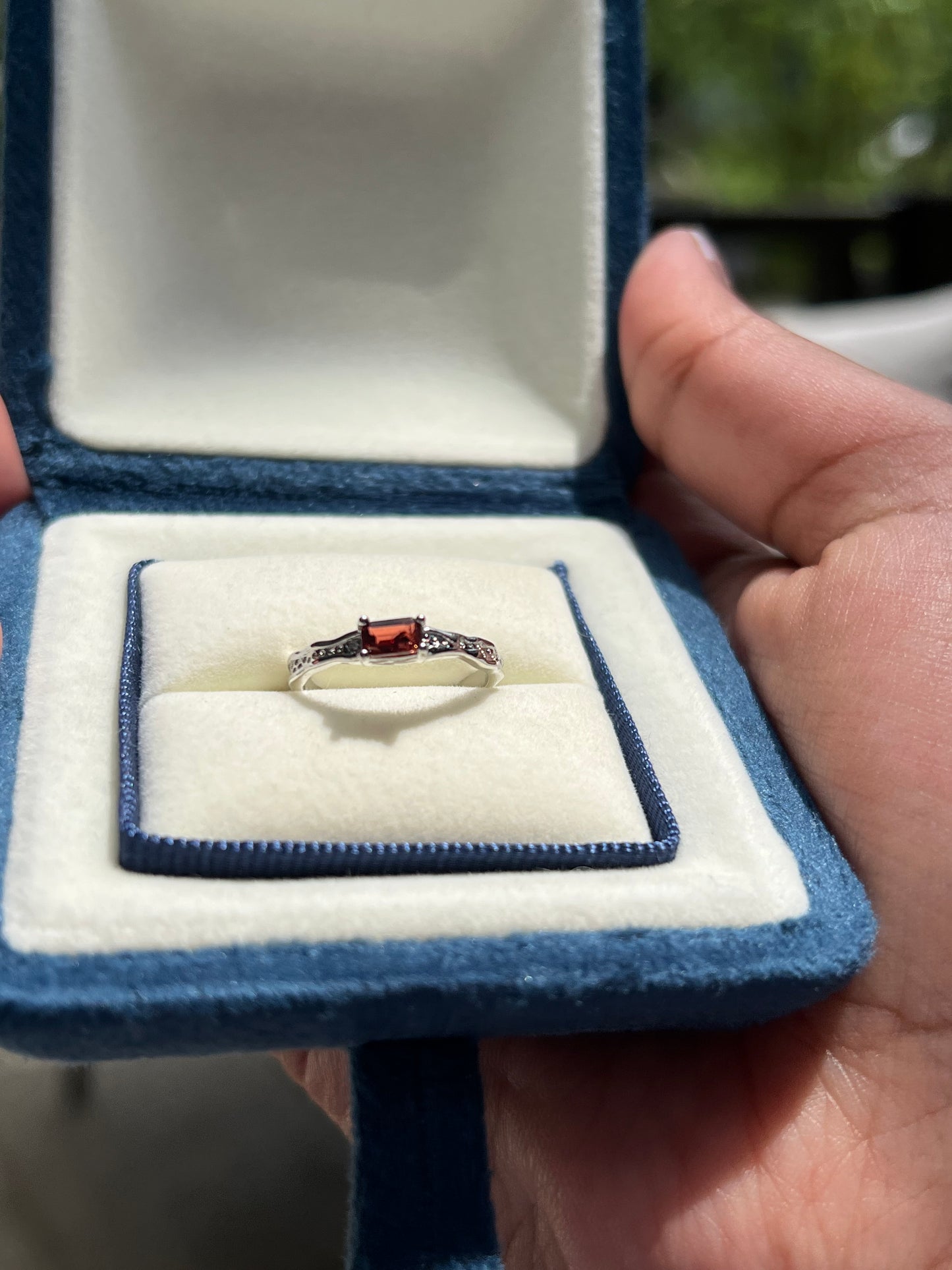 Brynn Ring Garnet