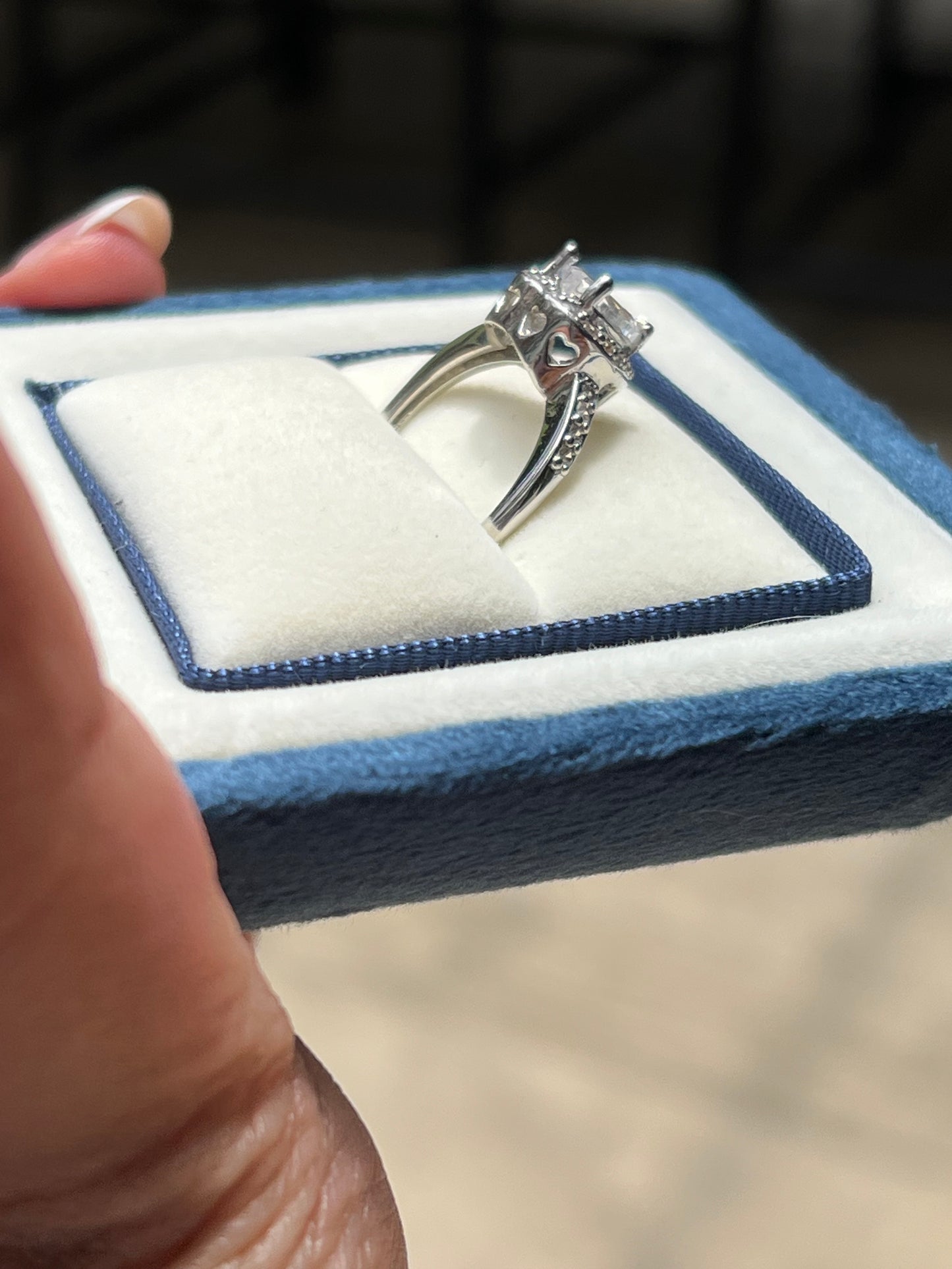 Hannah Ring Moissanite