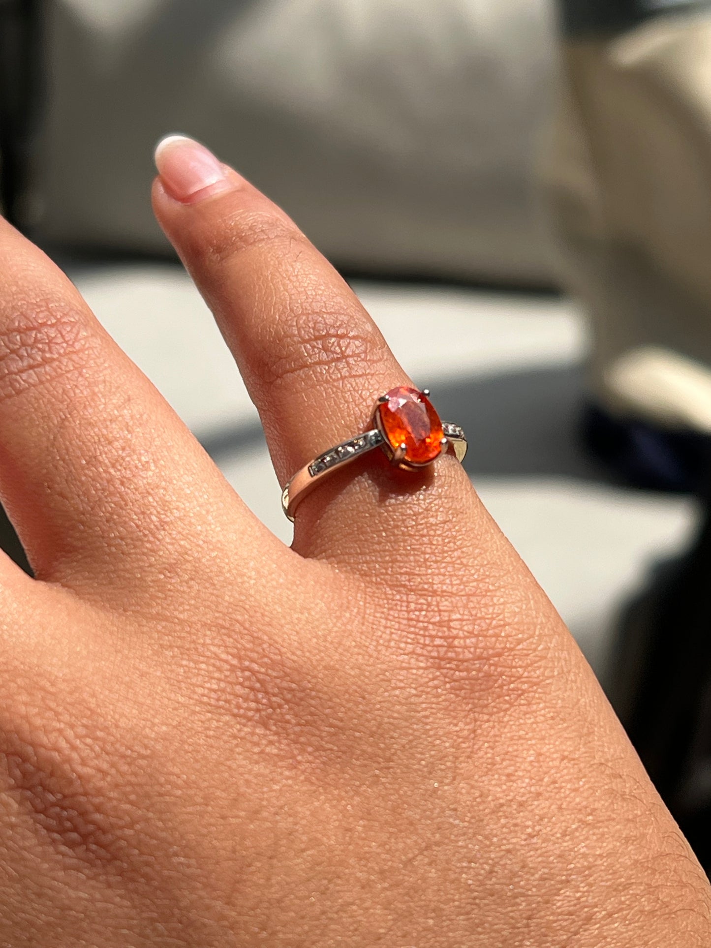 Amelia Ring Sapphire