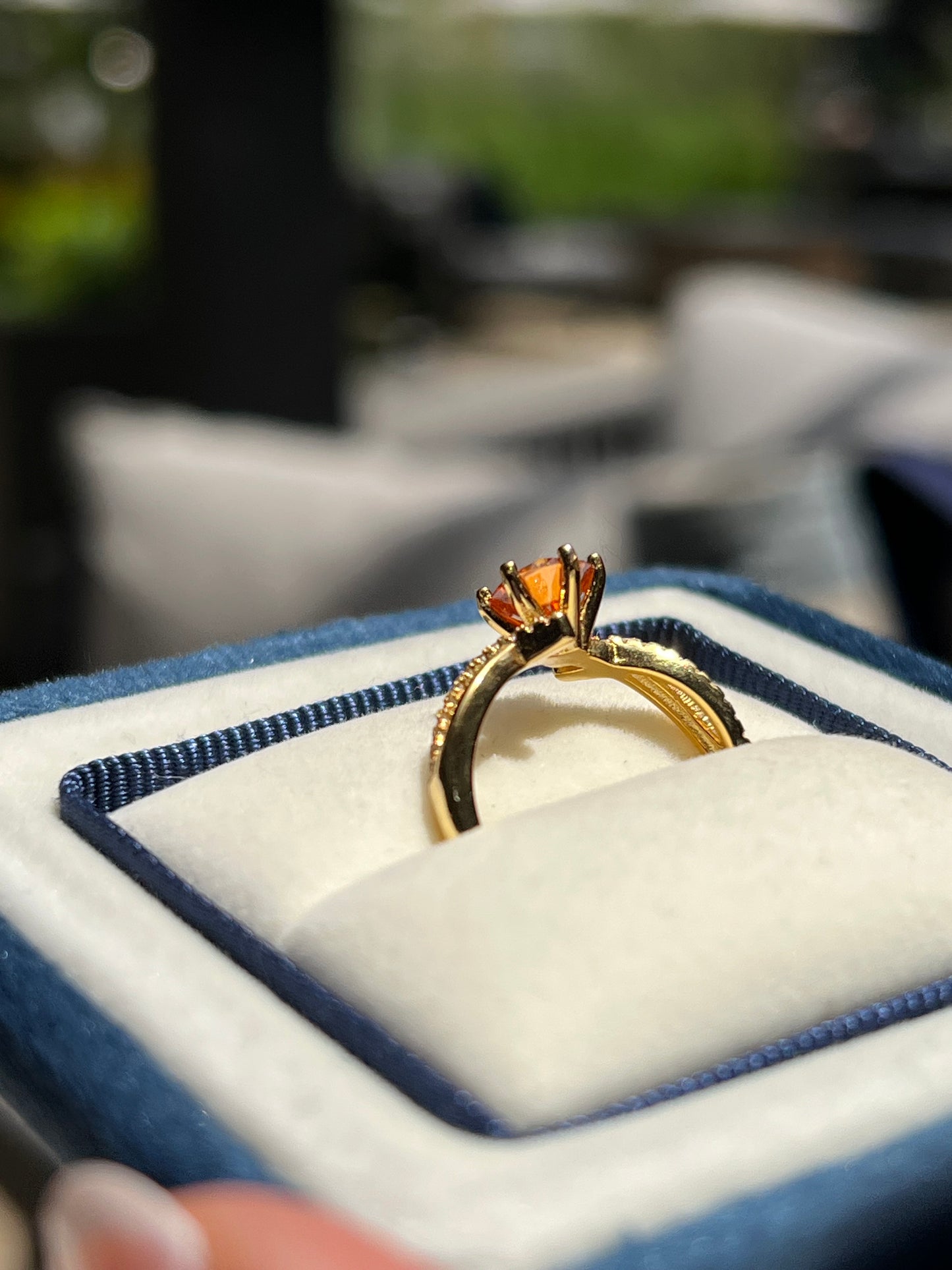 Angie Ring Moissanite