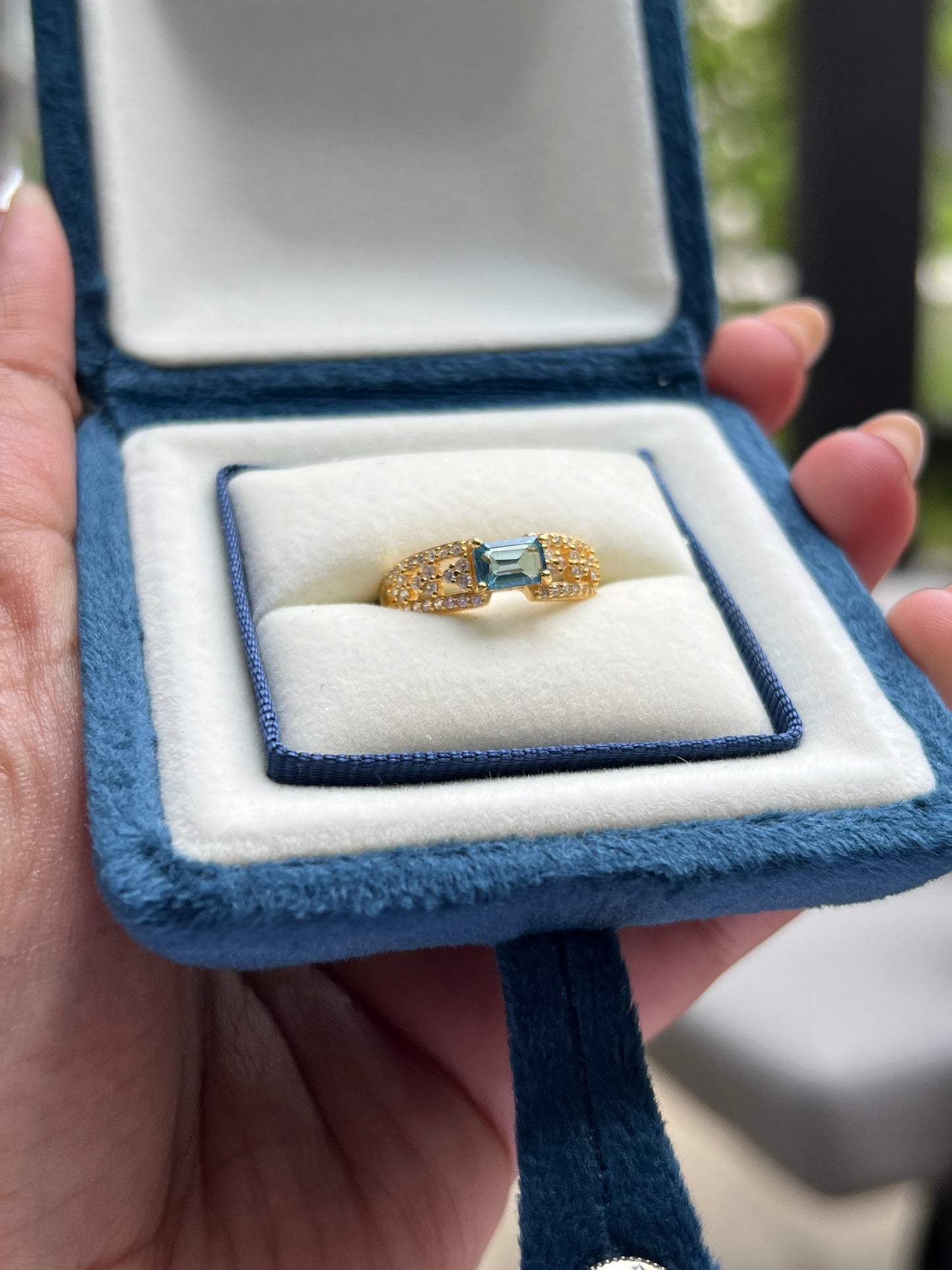 Celeste Ring Aquamarine