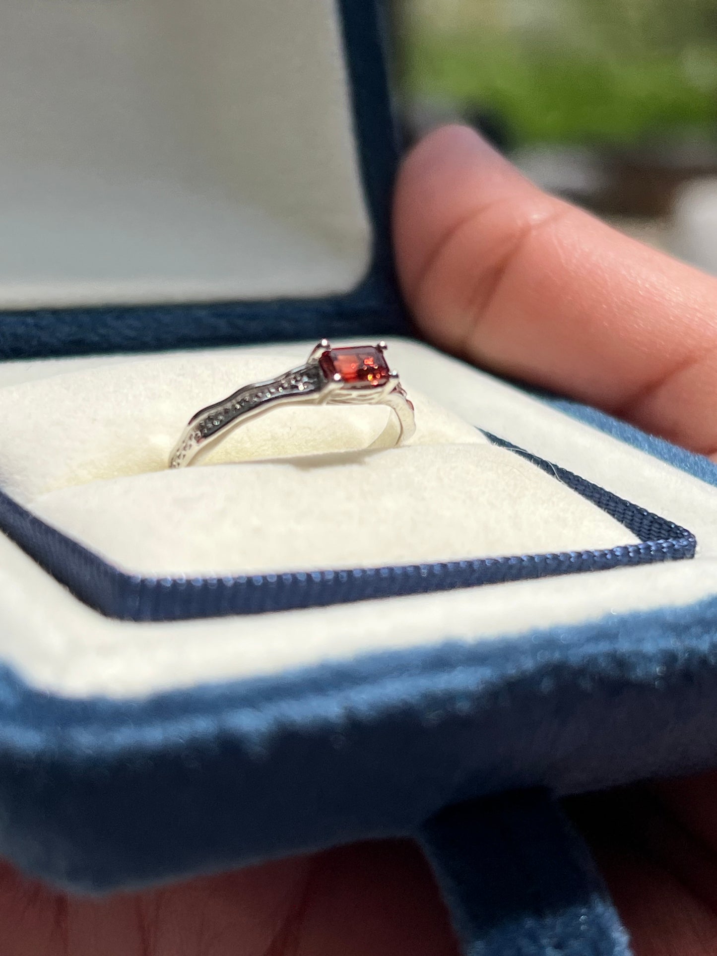 Brynn Ring Garnet