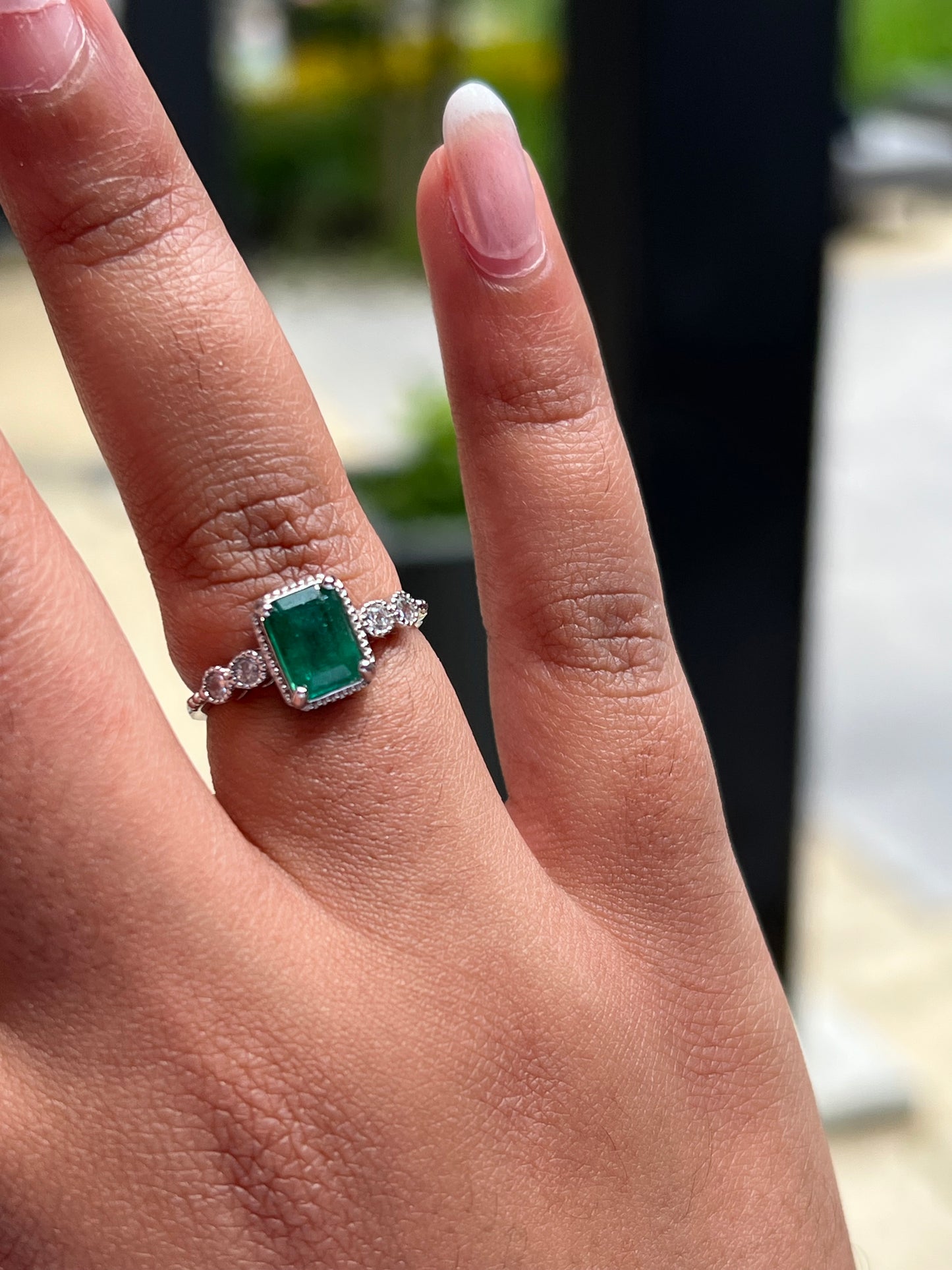 Beverly Ring Emerald