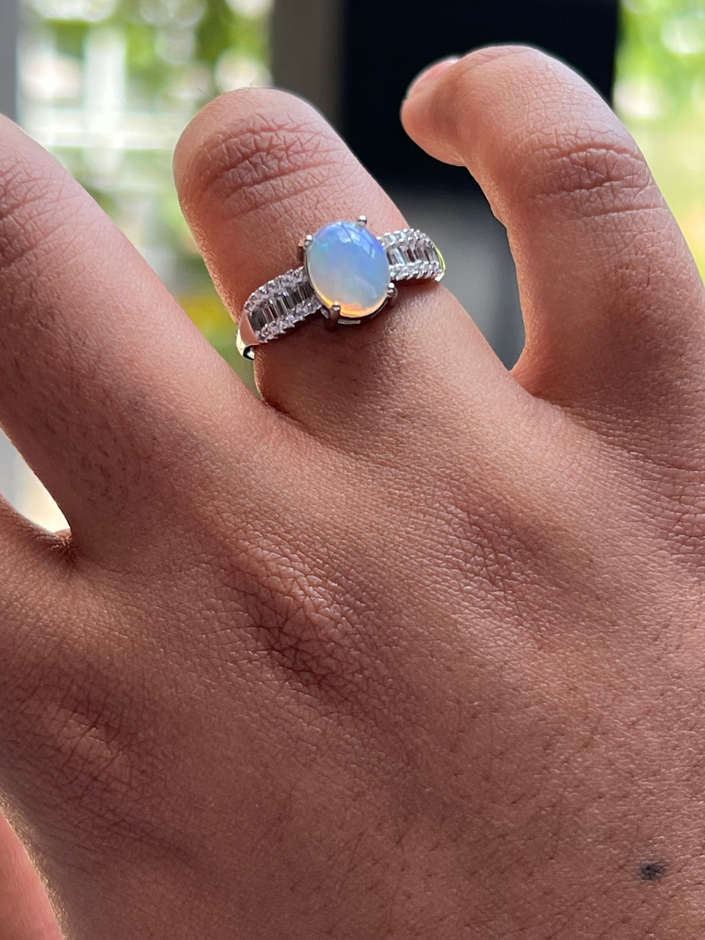 Cora Ring Opal