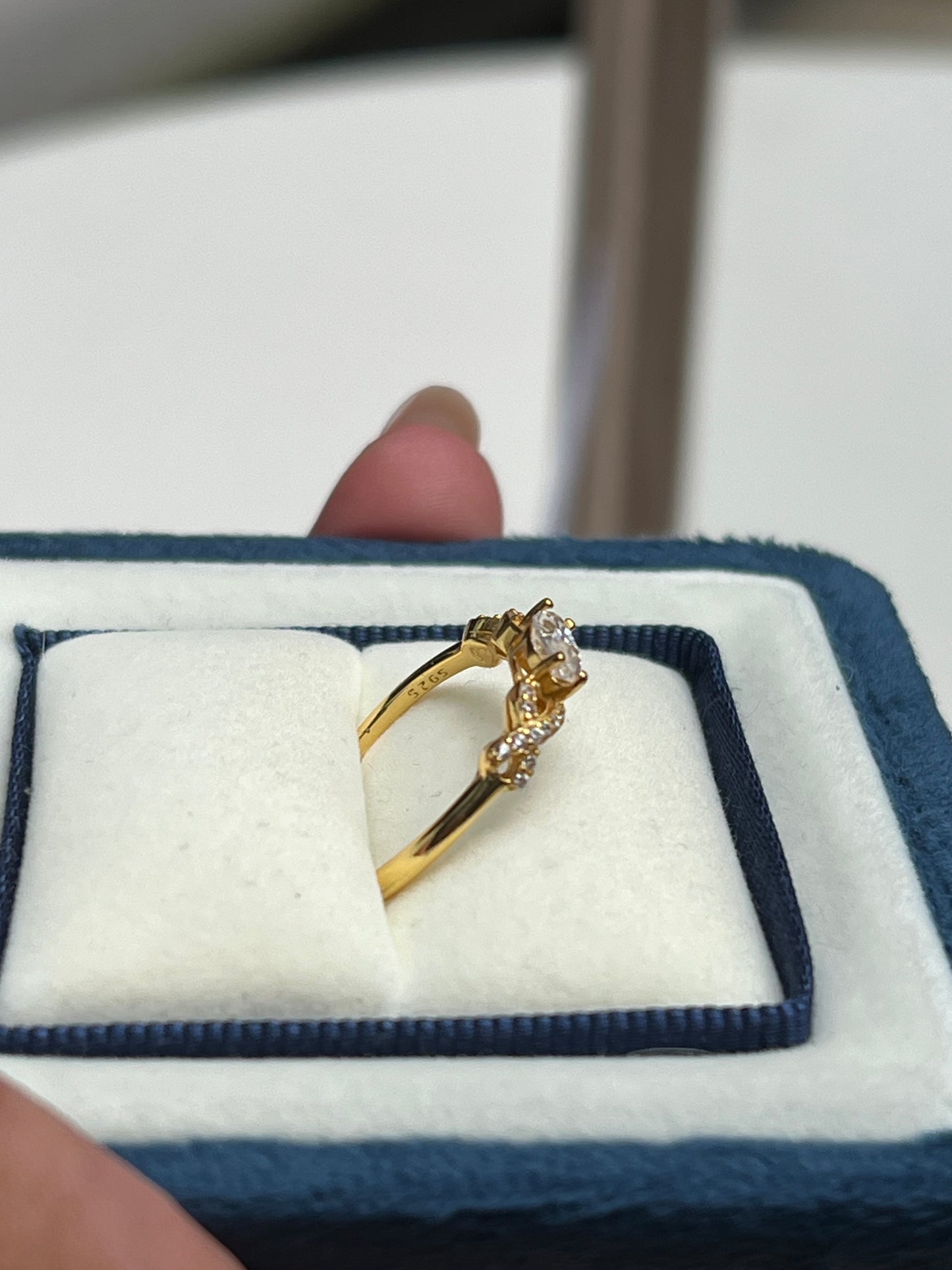 Tessa Ring Moissanite