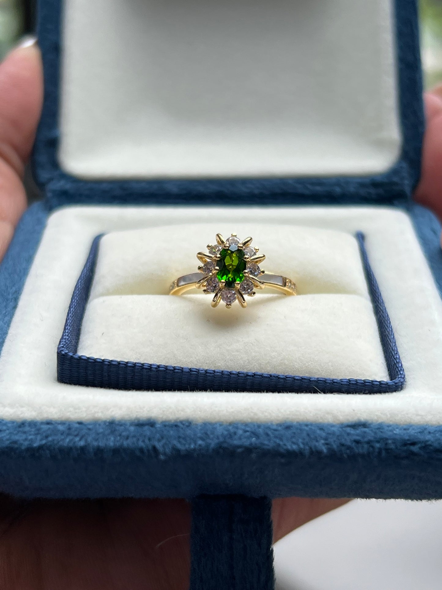 Jules Ring Diopside