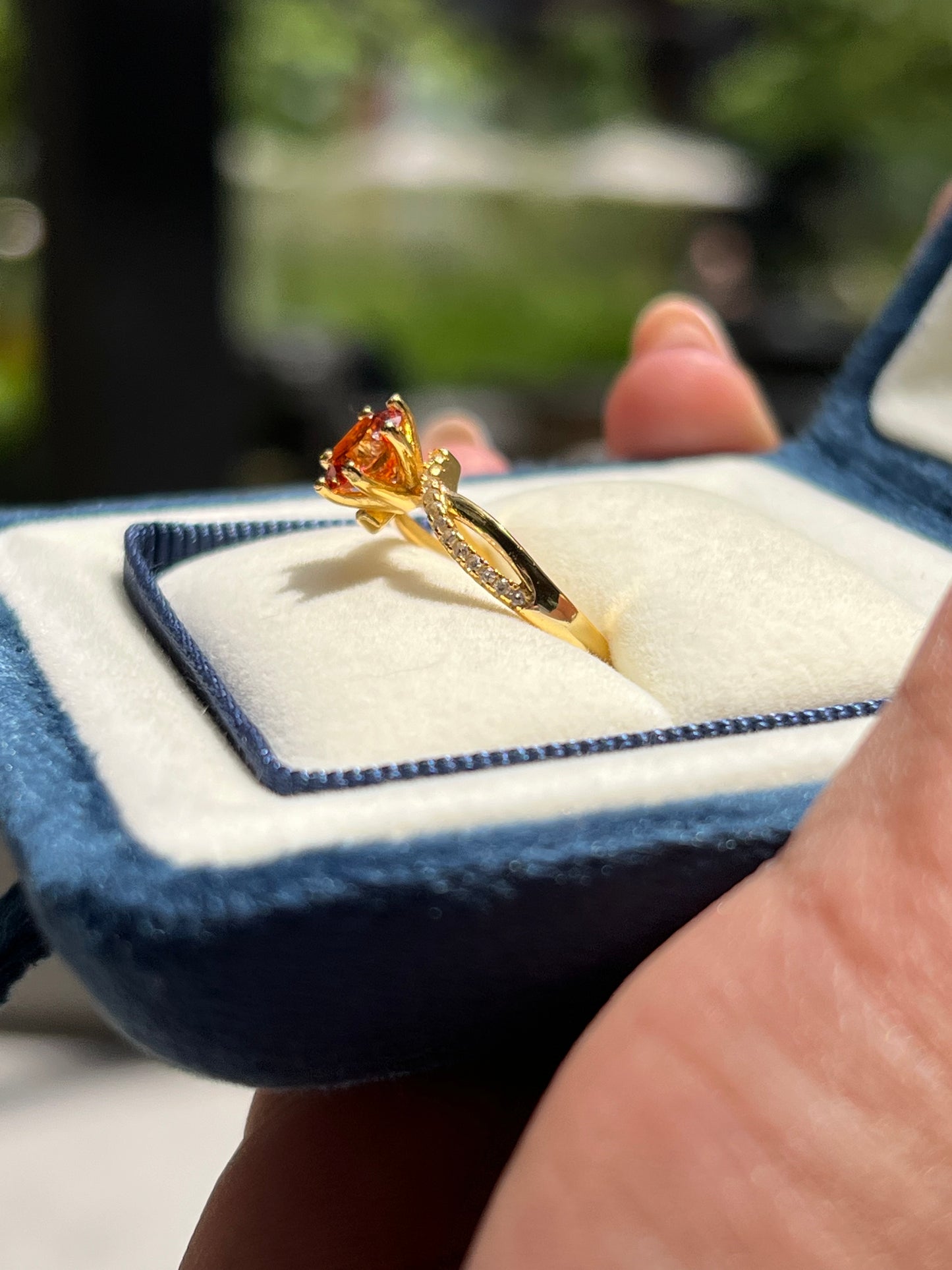 Angie Ring Moissanite