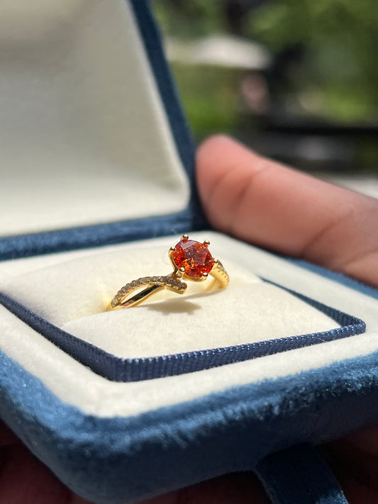 Angie Ring Moissanite