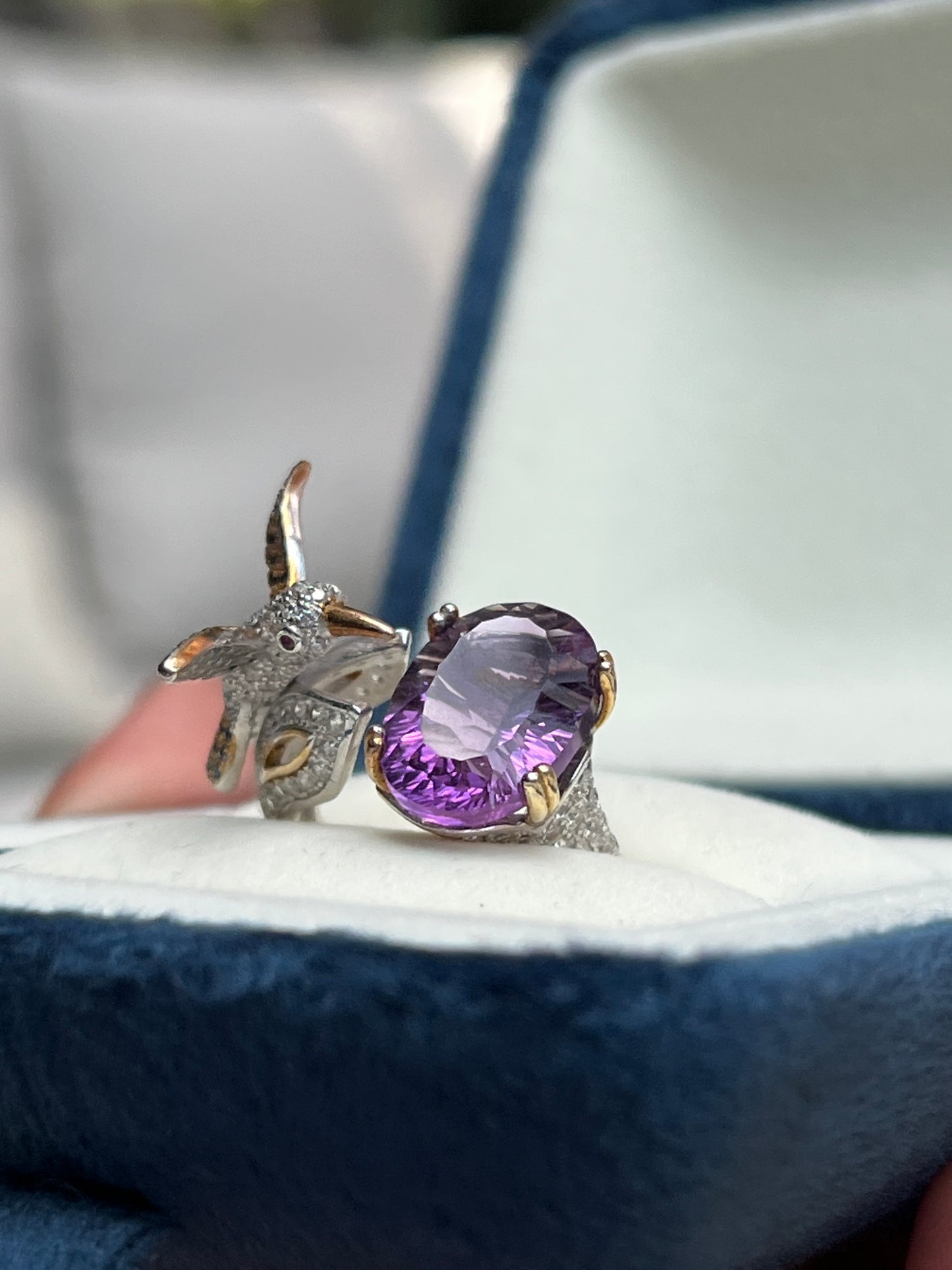 Nina Ring Amethyst