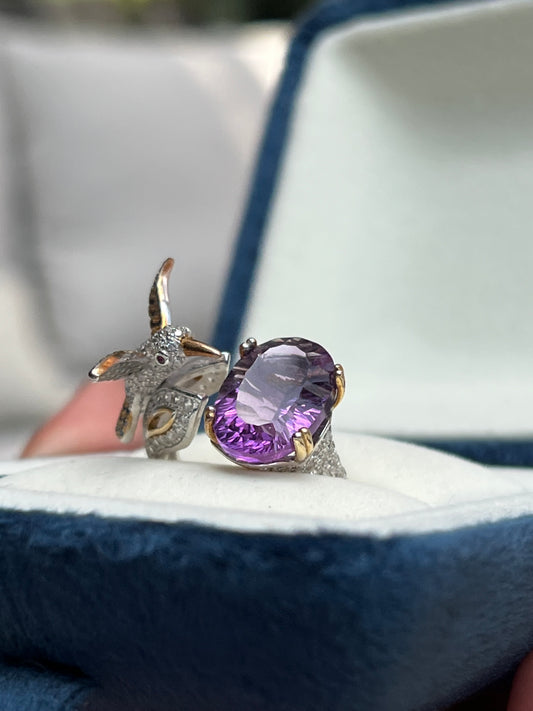 Nina Ring Amethyst