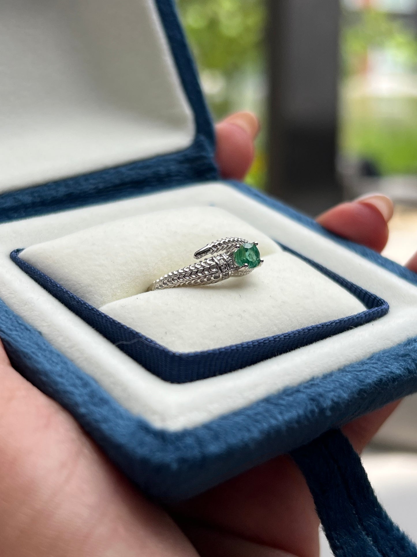 Lucy Ring Emerald