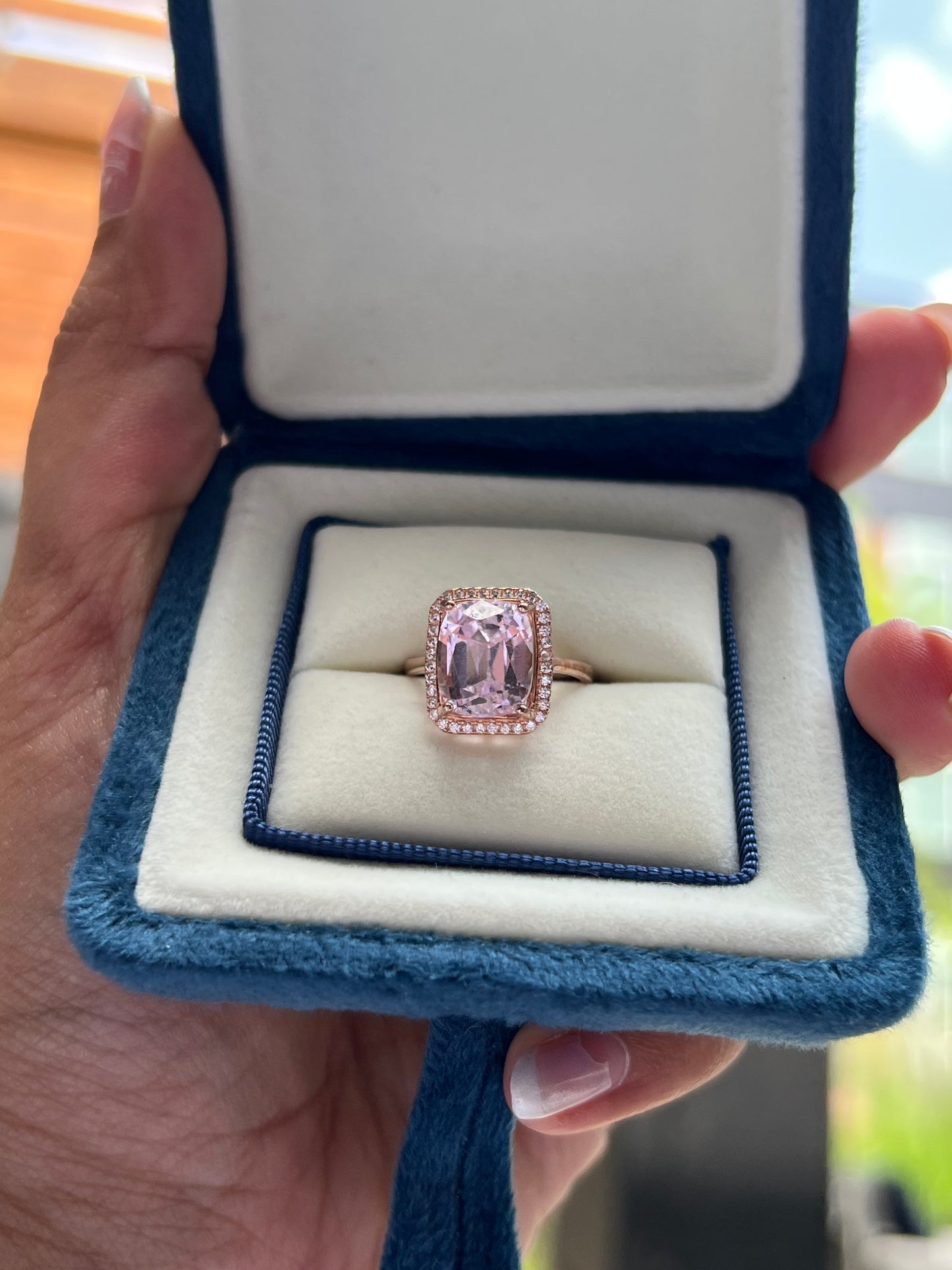 Lyra Ring Kunzite