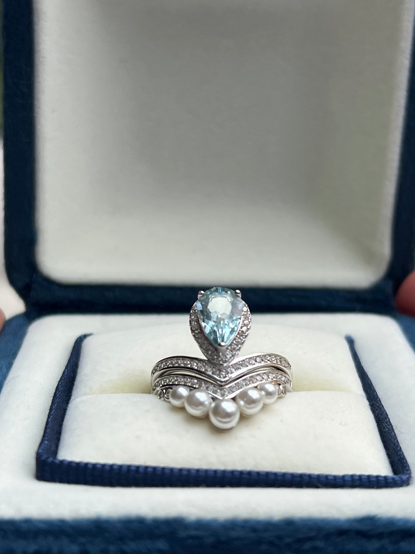 Aurora Ring Aquamarine