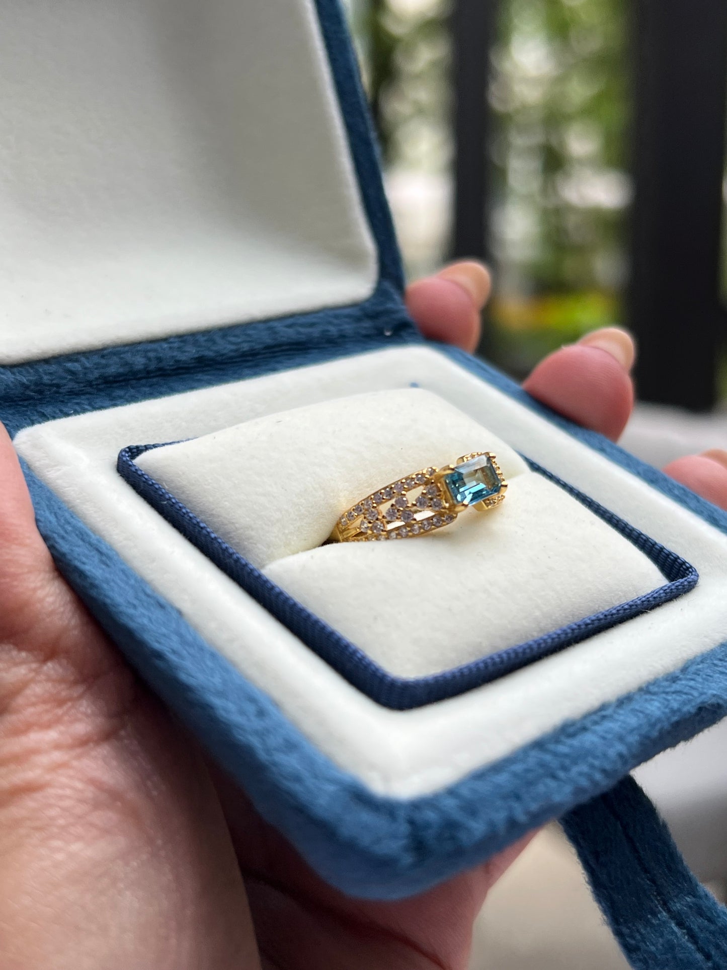 Celeste Ring Aquamarine