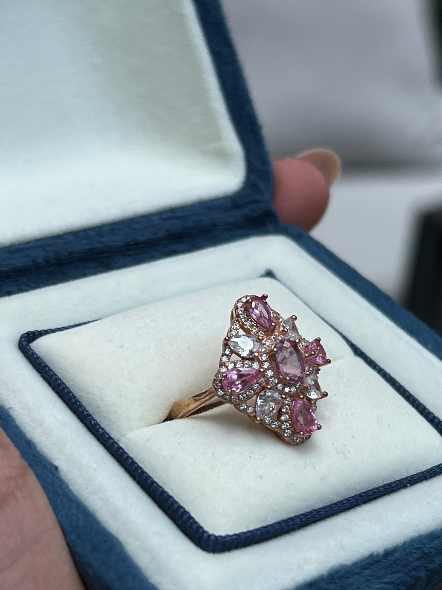 Sienna Ring Pink Sapphire