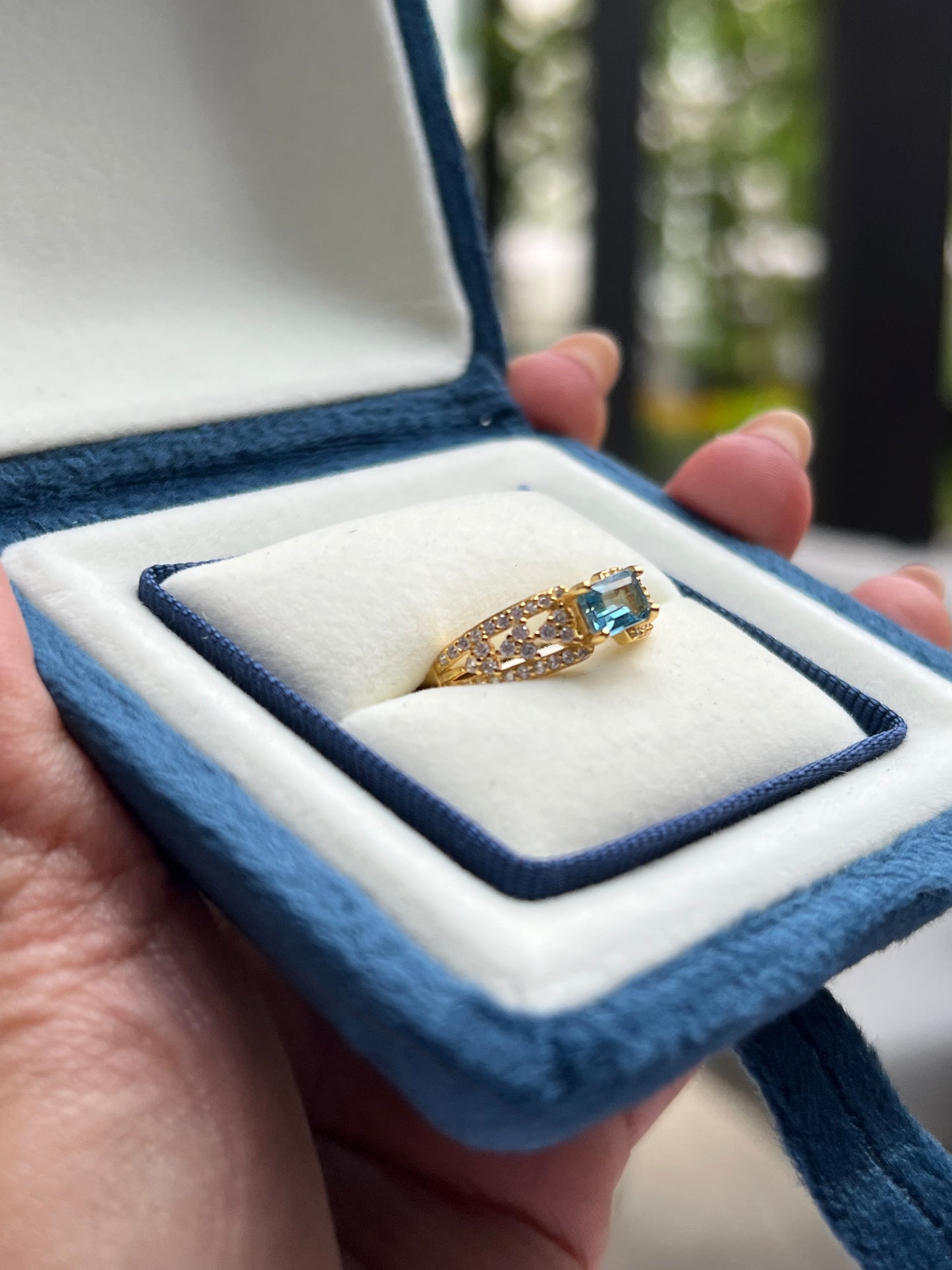 Celeste Ring Aquamarine