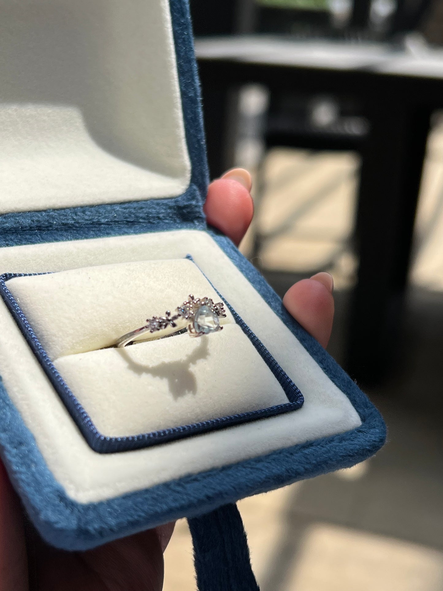 Luna Ring Topaz