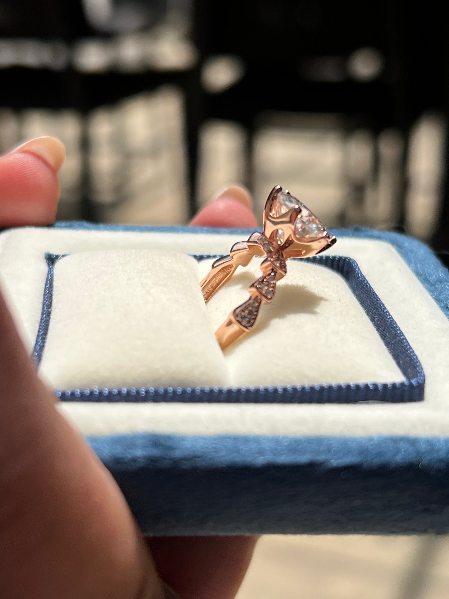 Tienna Ring Moissanite