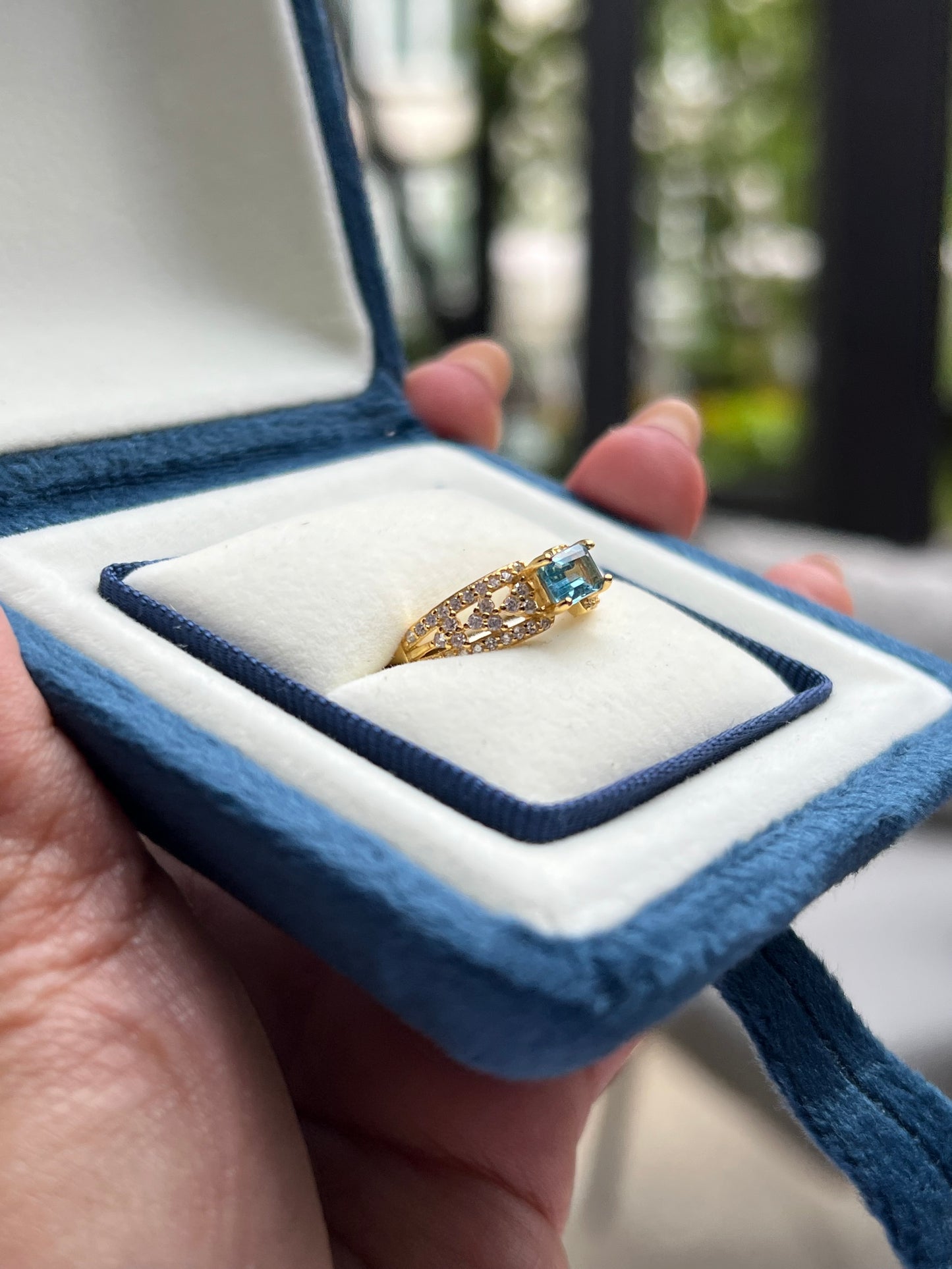 Celeste Ring Aquamarine