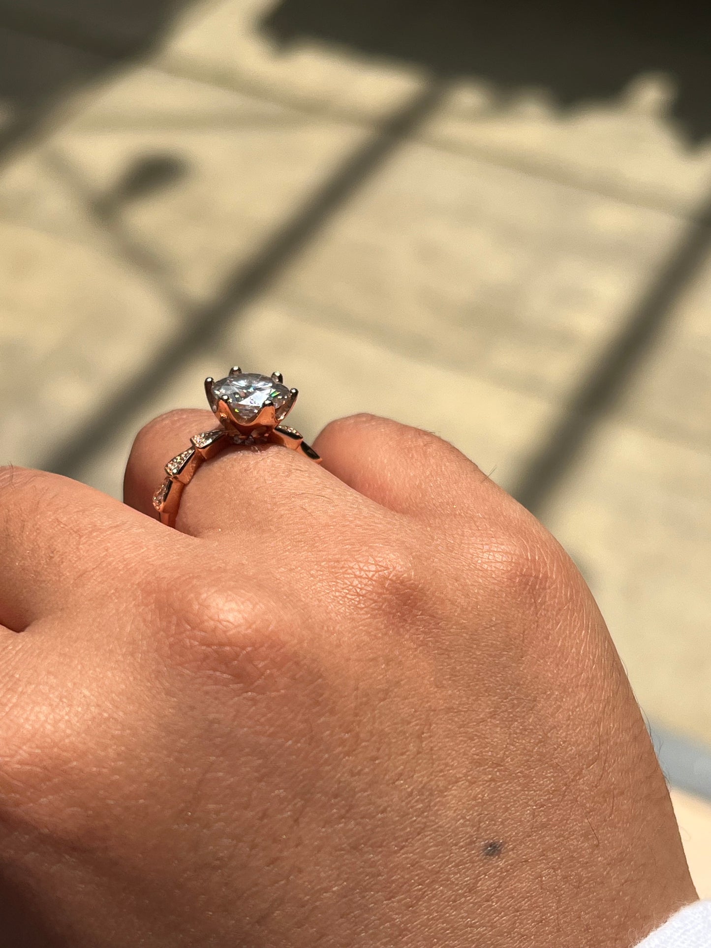 Tienna Ring Moissanite