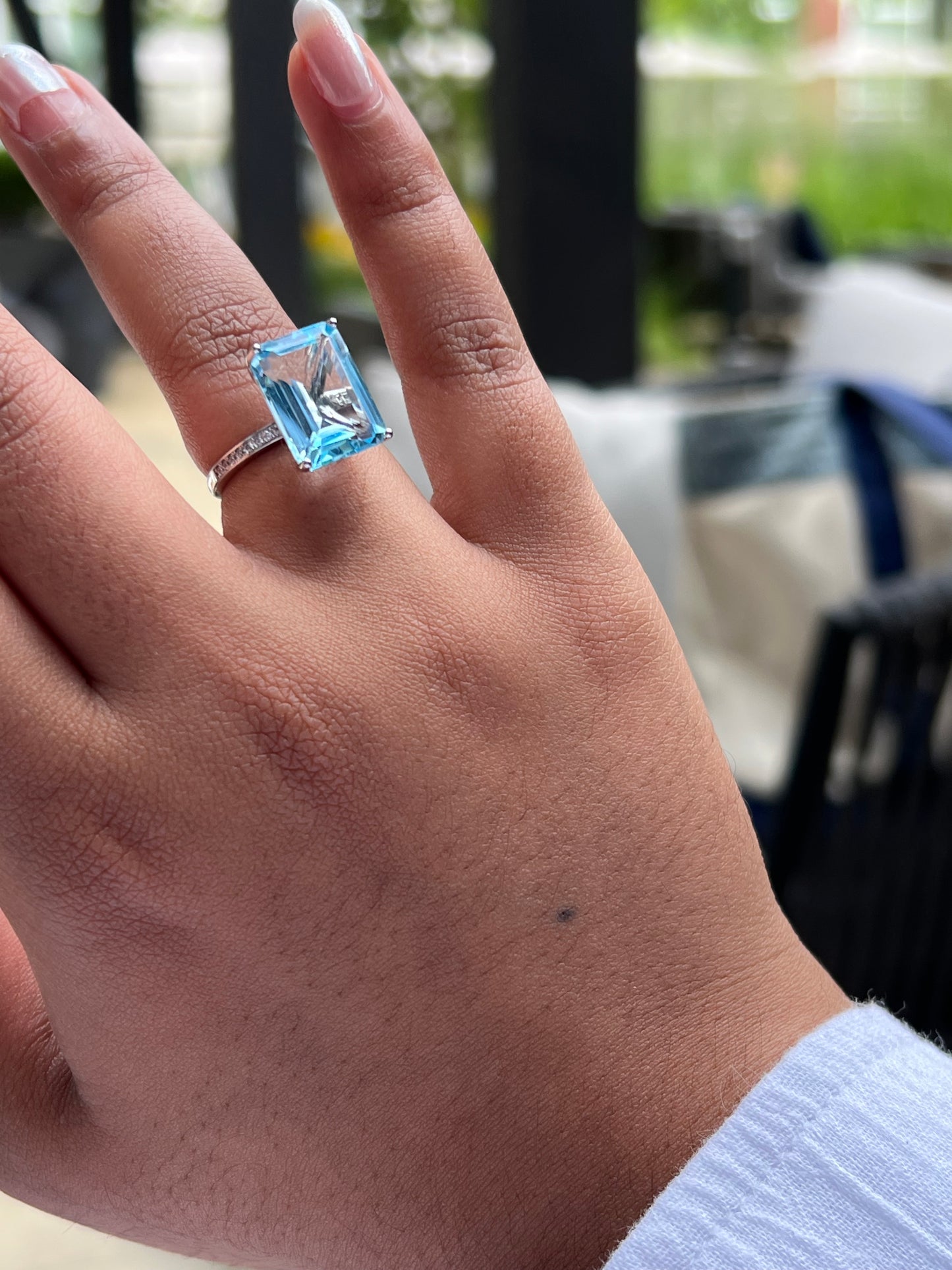Olivia Ring Topaz