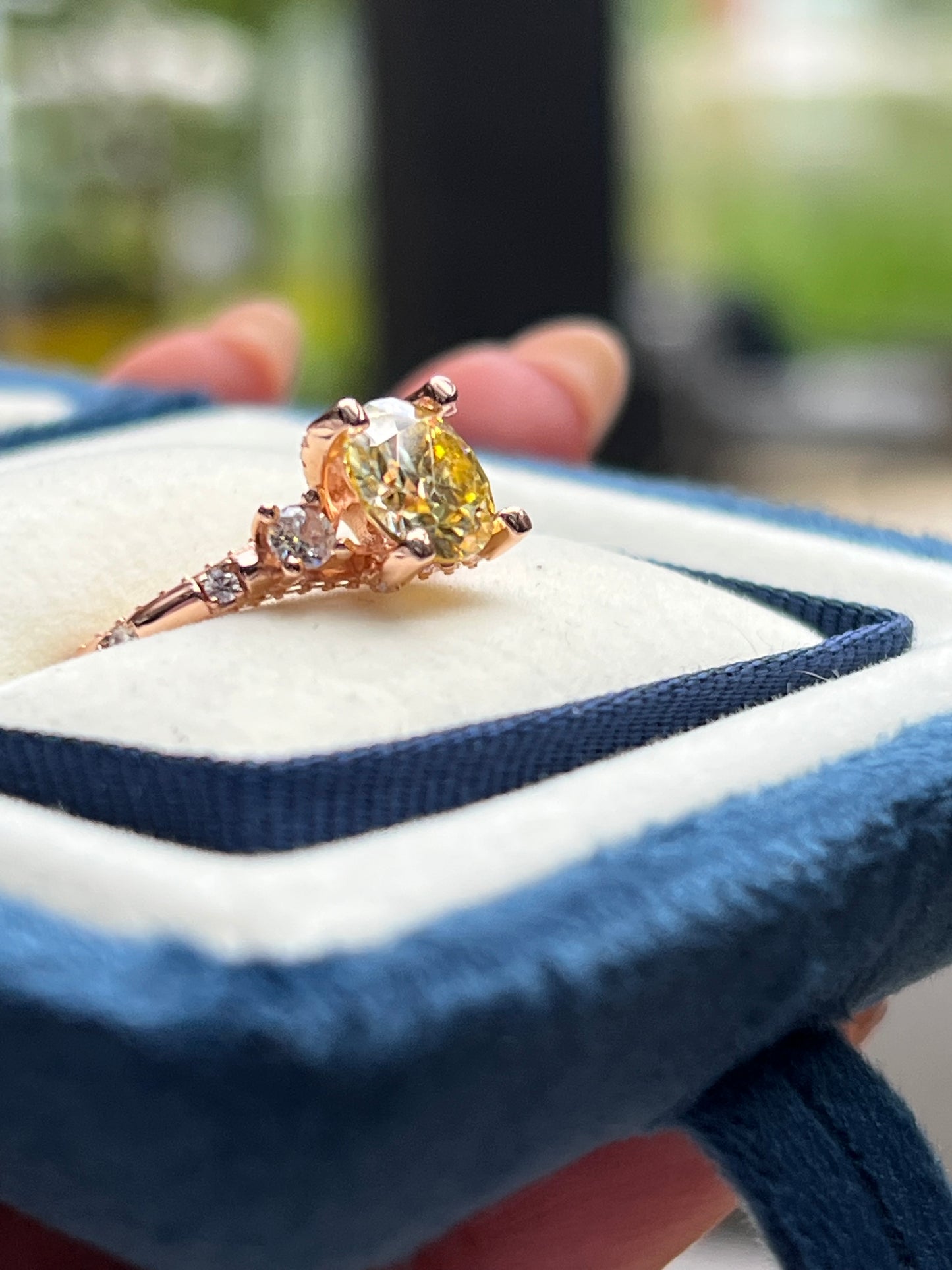 Chloe Ring Moissanite
