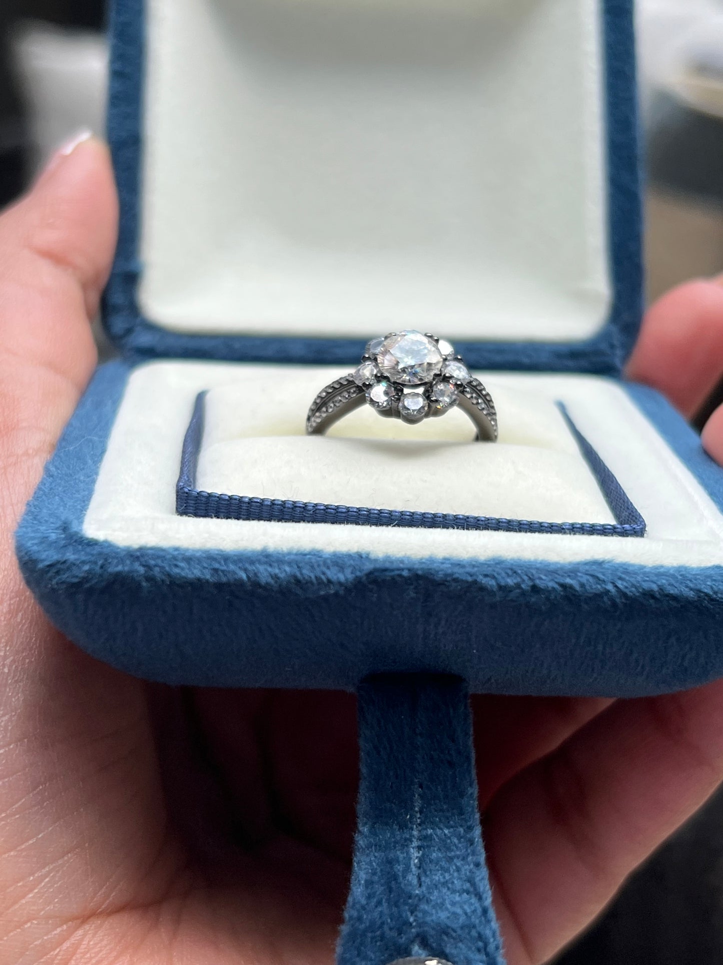 Zila Ring Moissanite