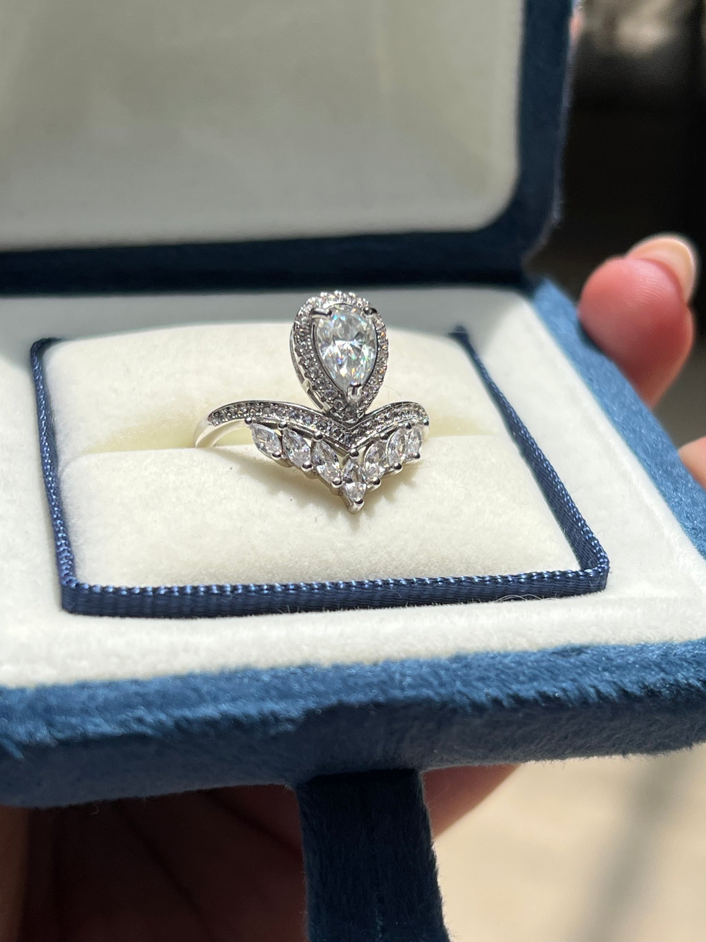 Jenna Ring Moissanite