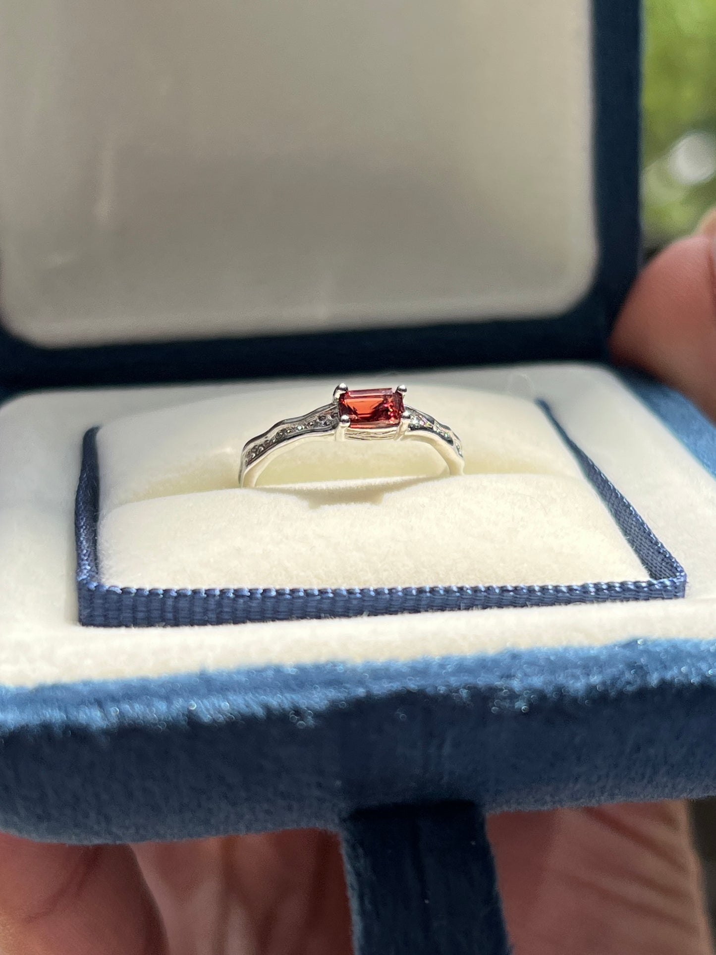 Brynn Ring Garnet