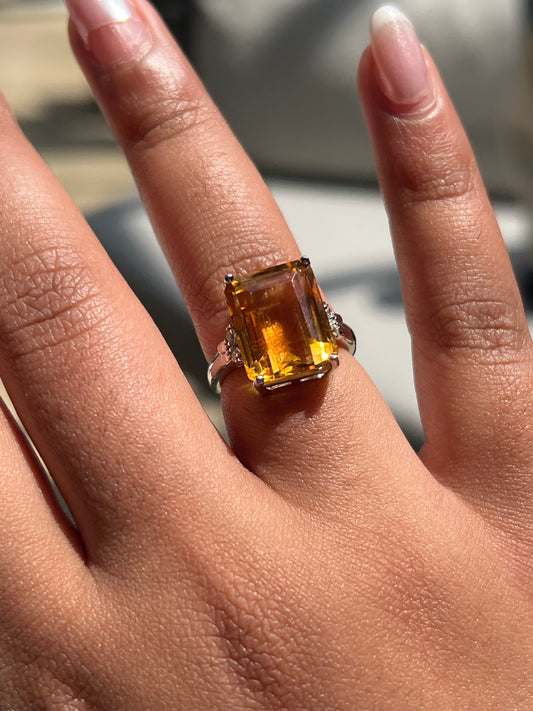 Sasha Ring Citrine