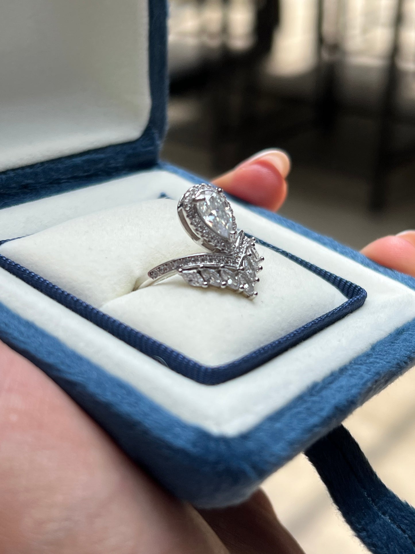Jenna Ring Moissanite