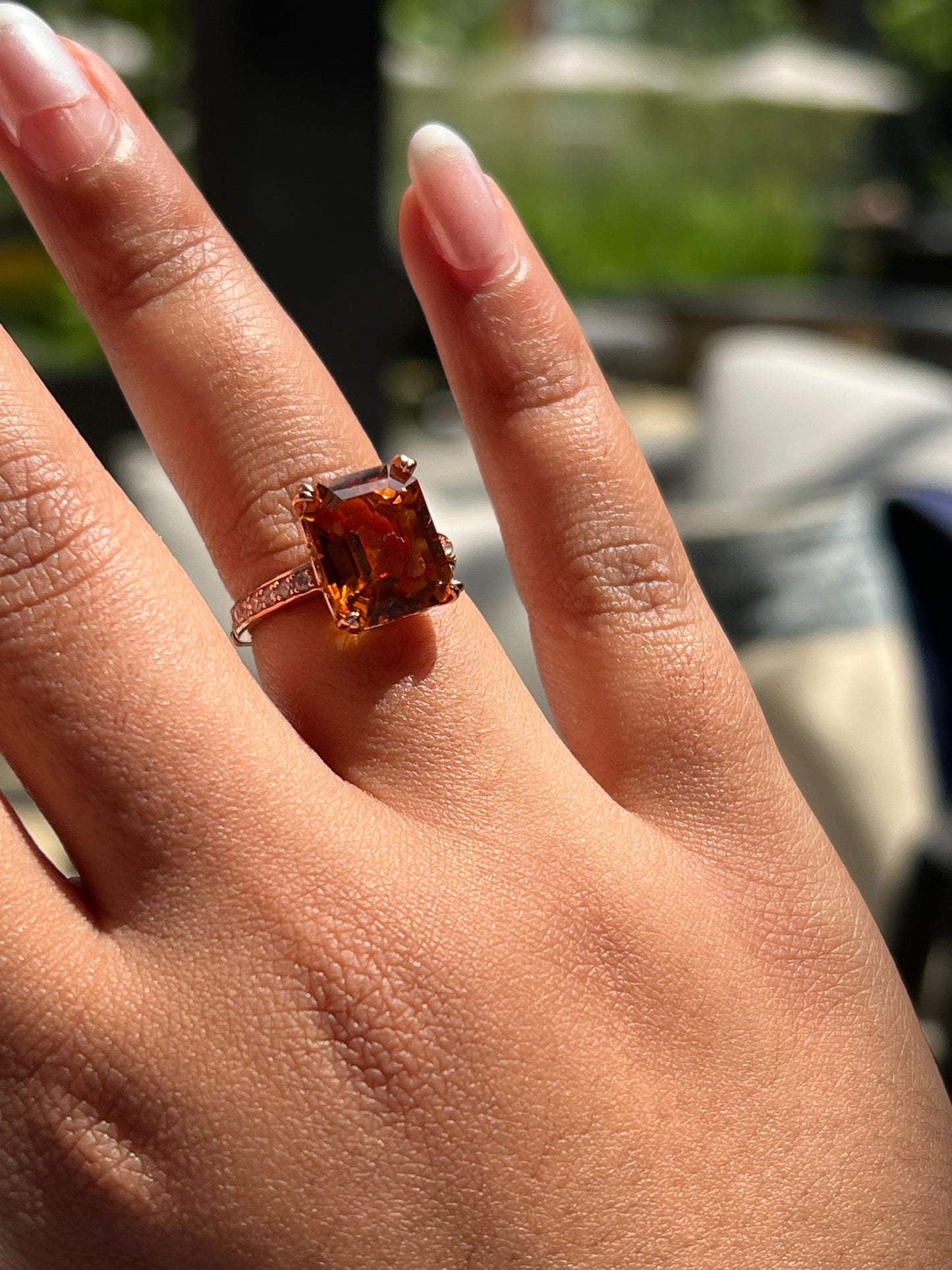 Cecelia Ring Citrine