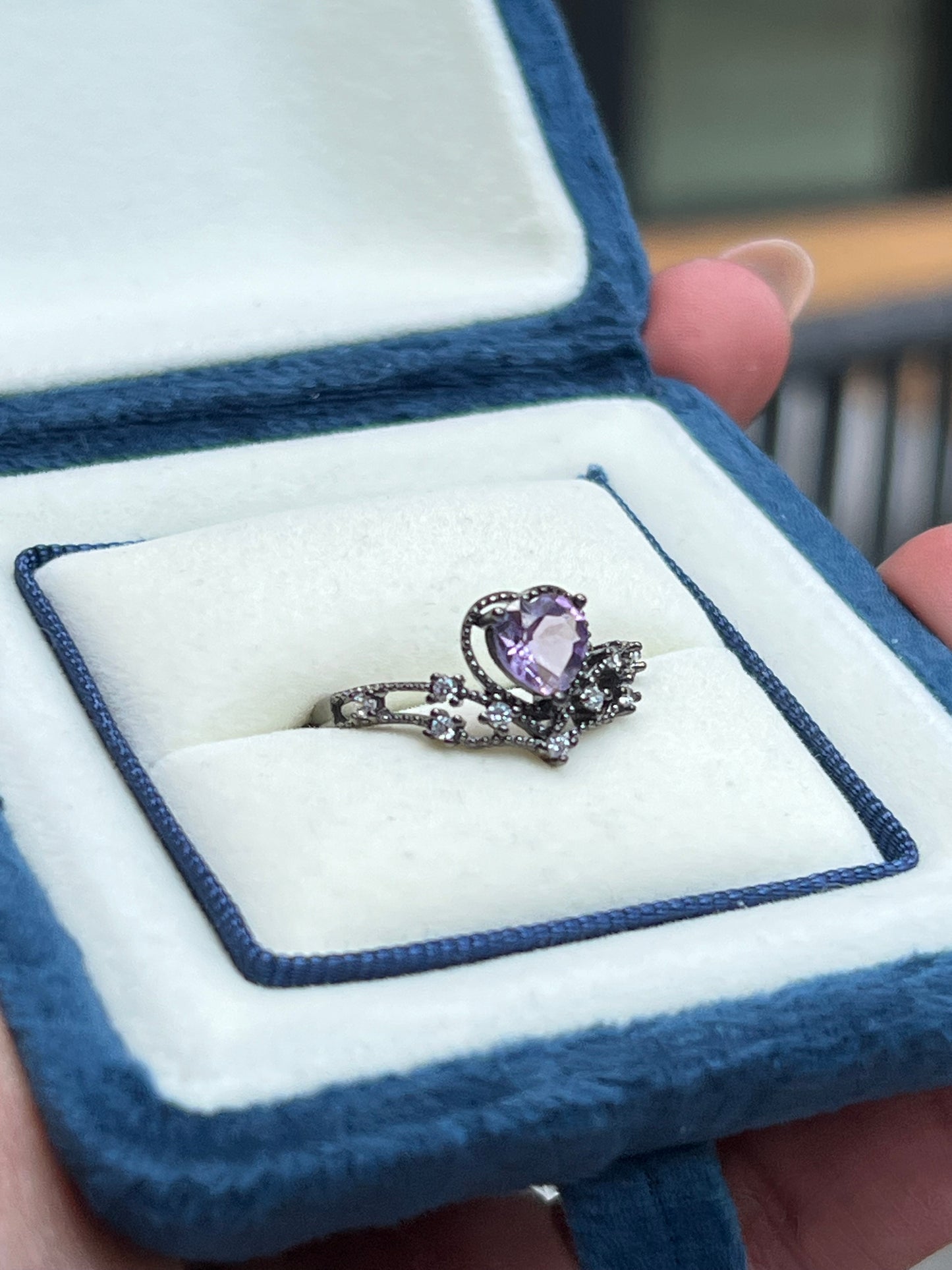 Misty Ring Amethyst