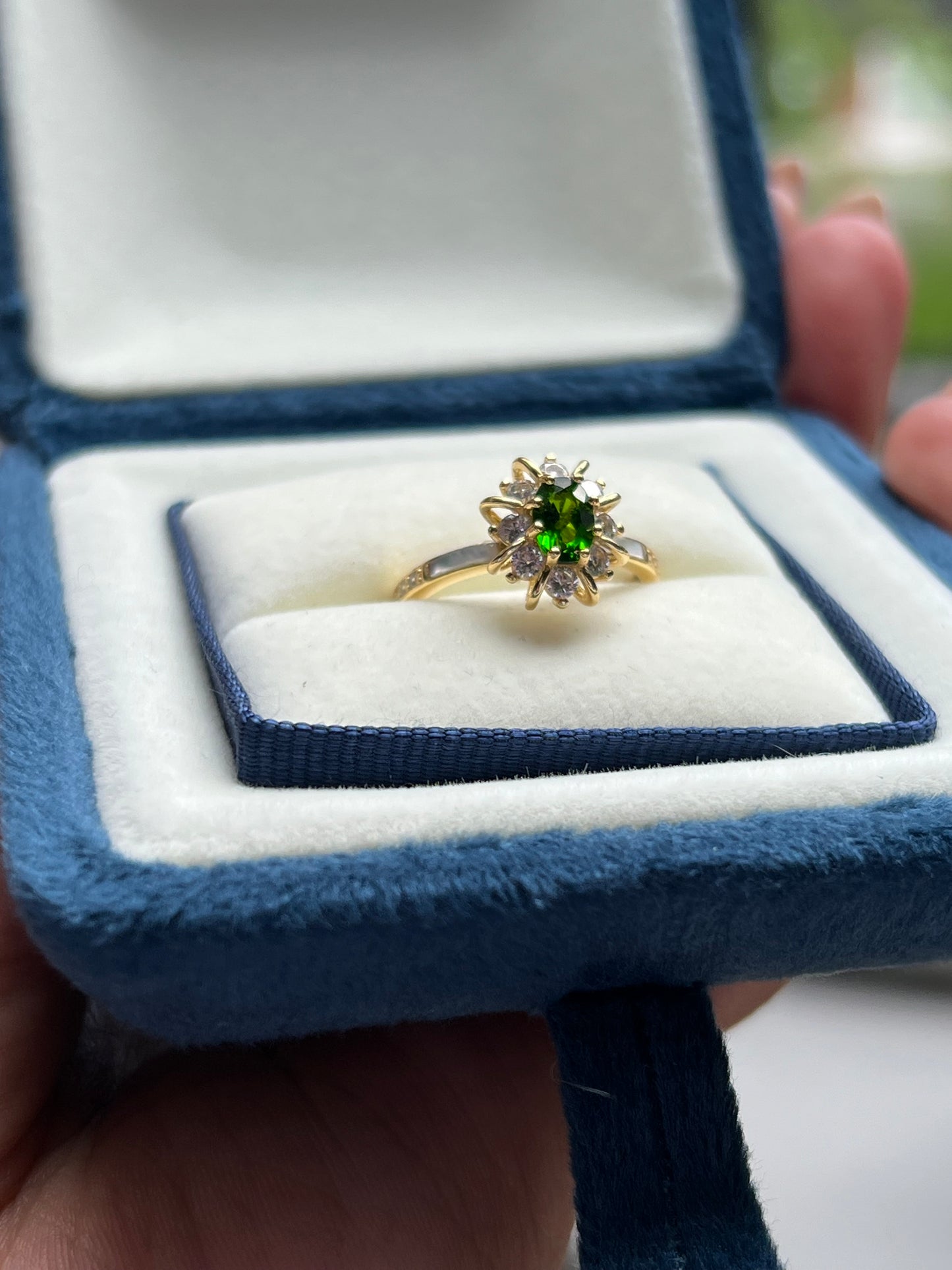 Jules Ring Diopside