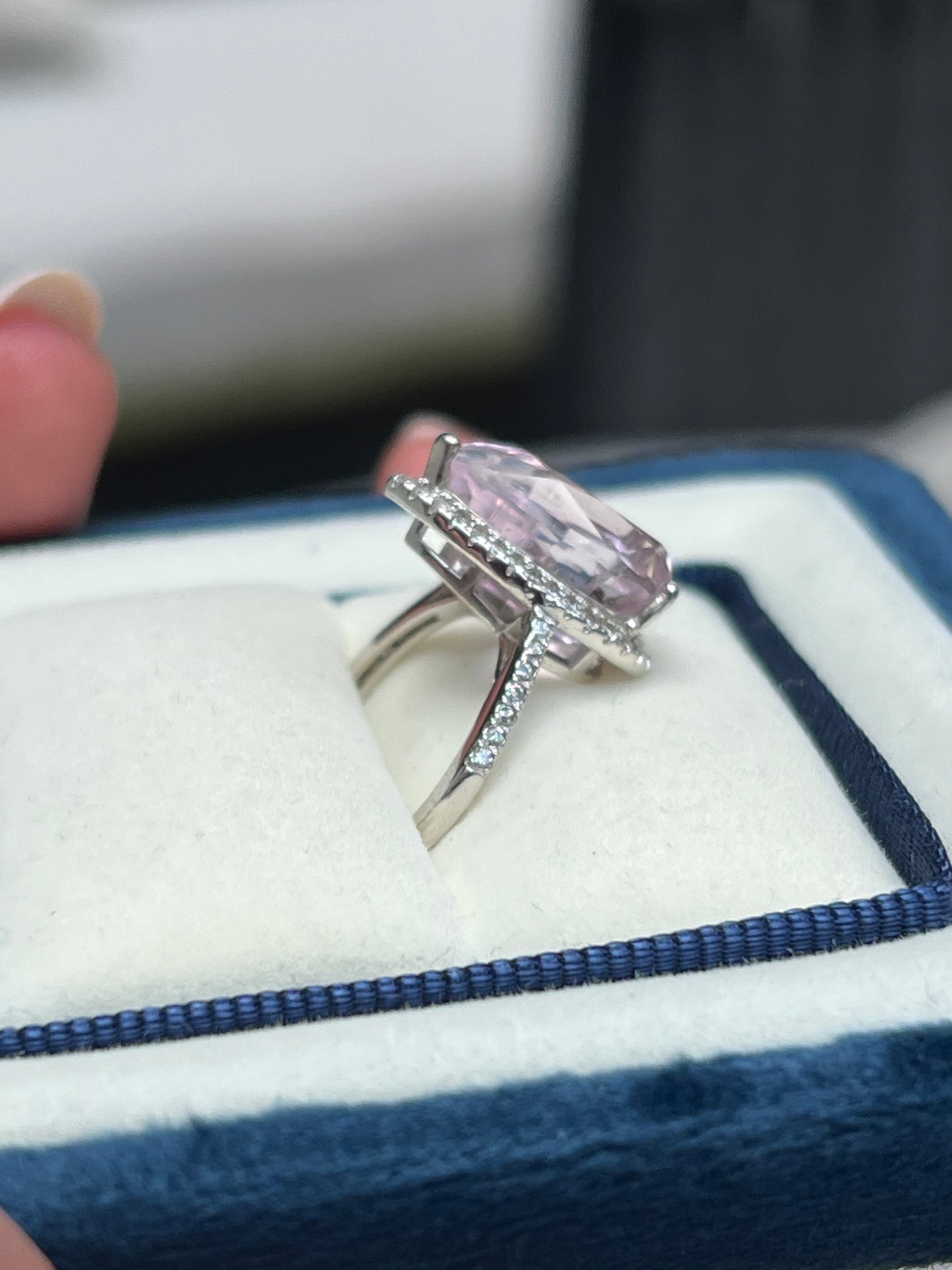 Katie Ring Kunzite