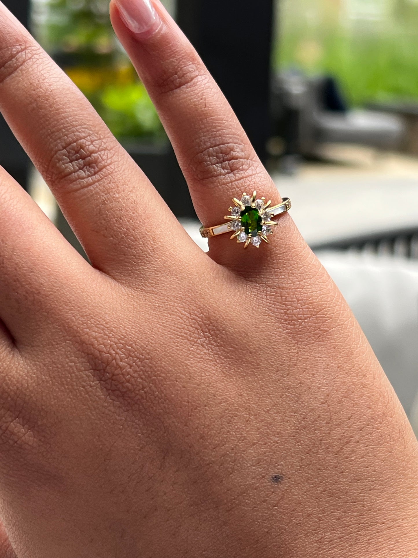 Jules Ring Diopside